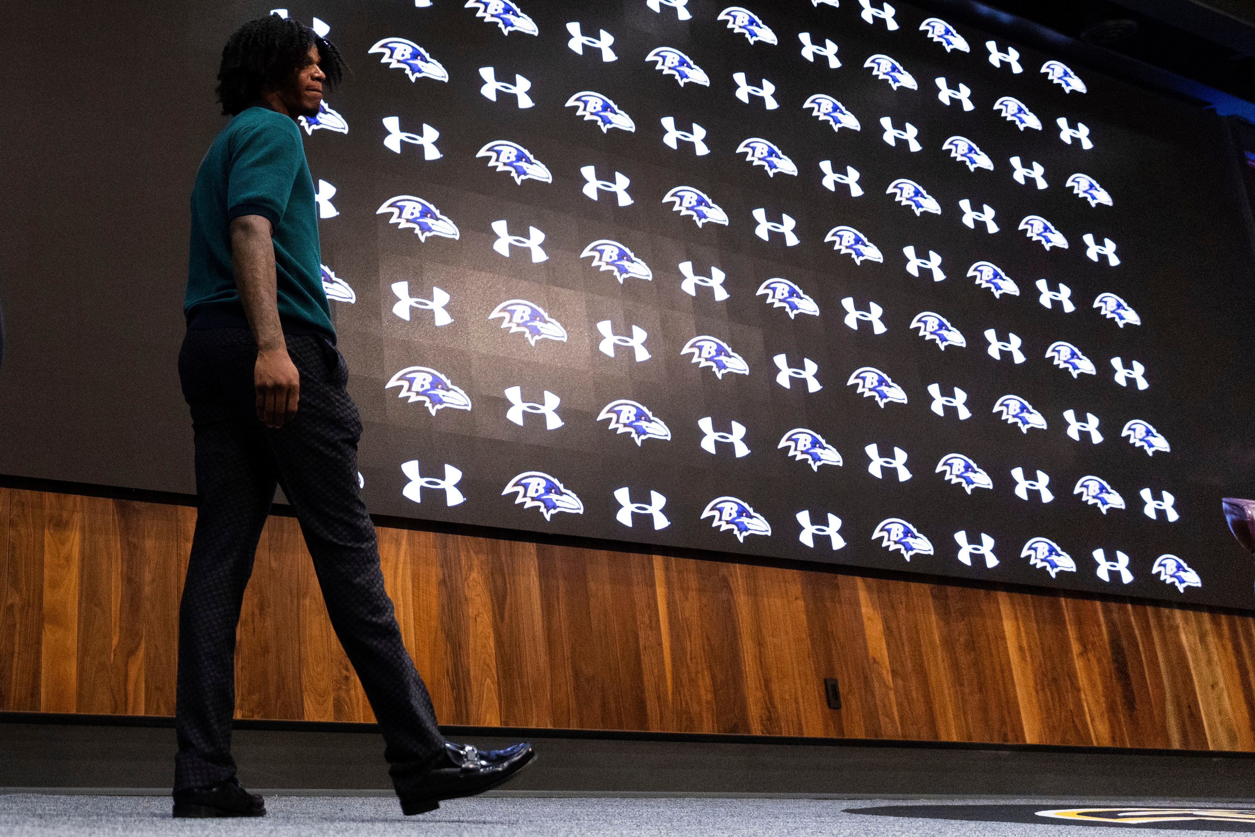 Why Under Armour kept its logo up during Steve Bisciotti's press conference  - Baltimore Business Journal