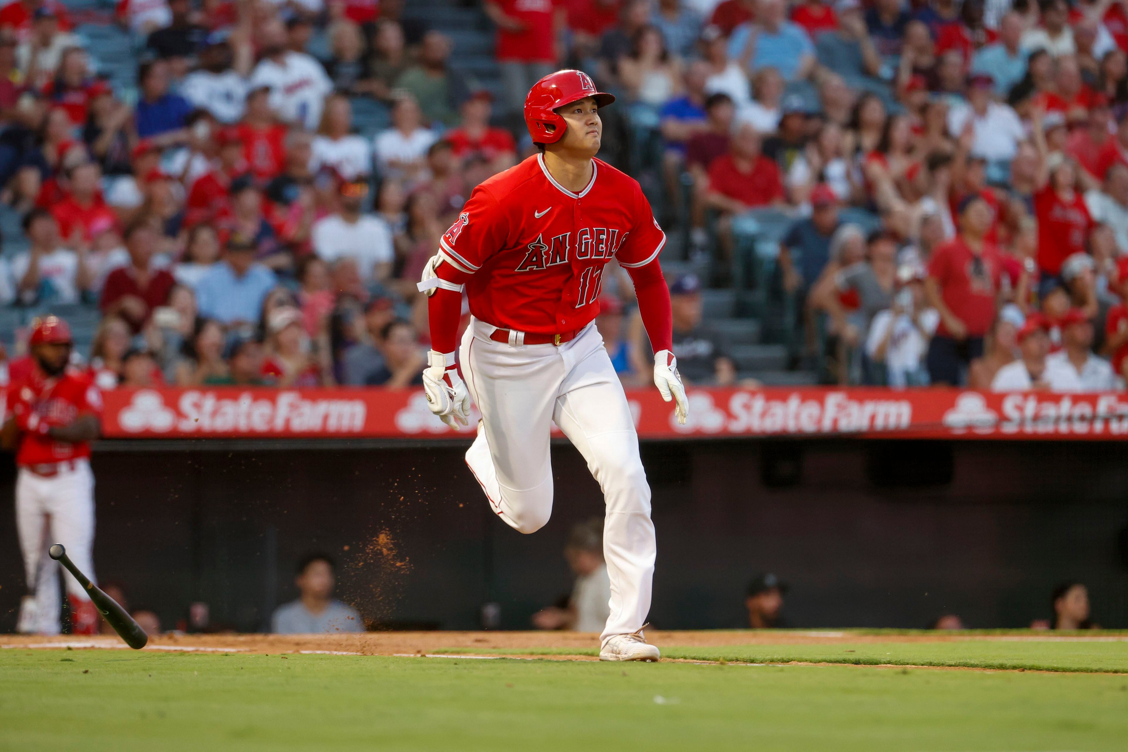 Ohtani, Trout power Angels to 10-0 win over Tigers