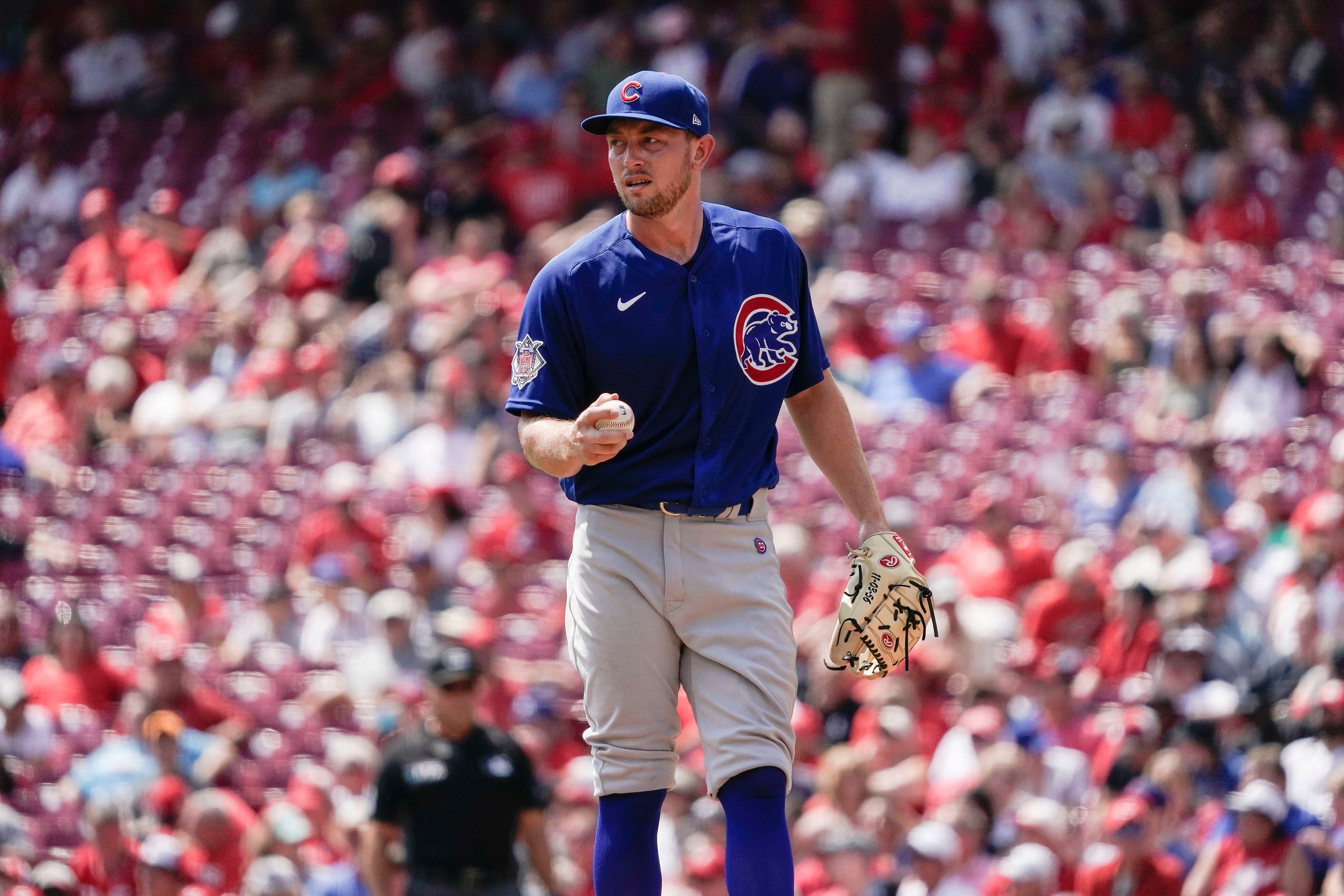 Michael Hermosillo hits homer in first Cubs start