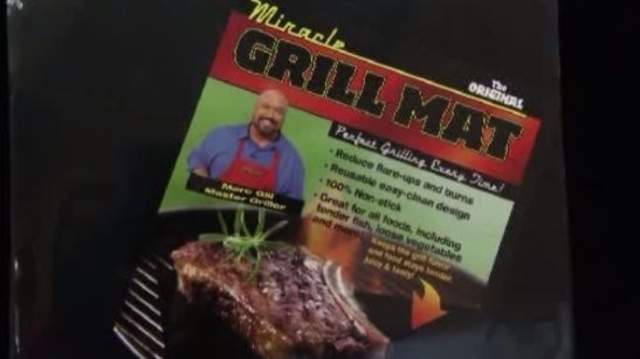 Miracle Grill Mat Claims Nothing Will Stick To Your Grill Again