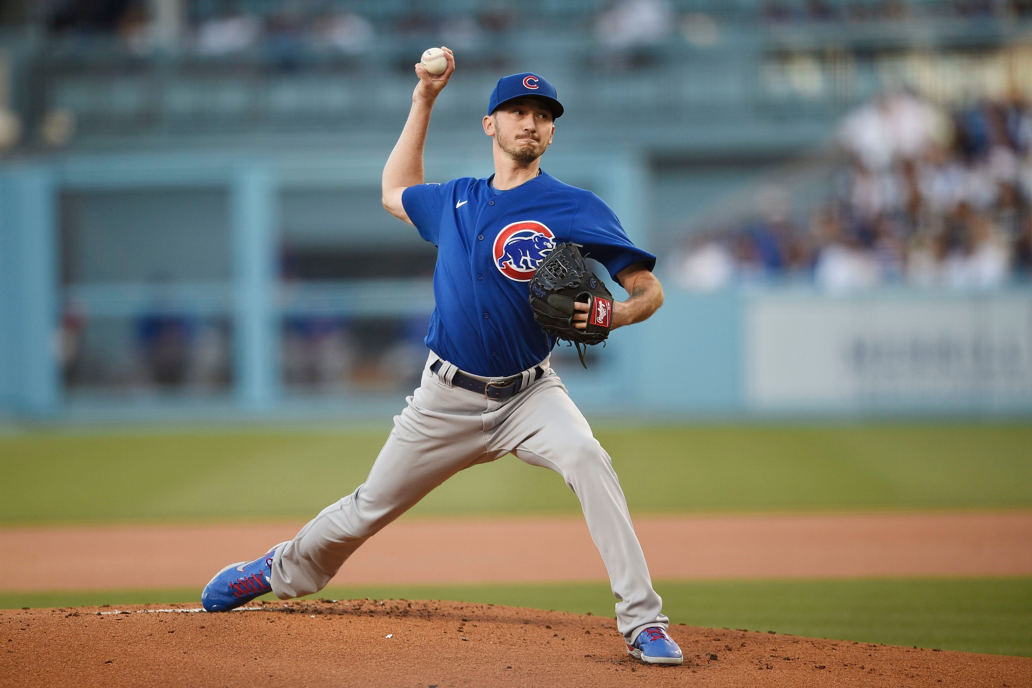 Chicago Cubs' Alec Mills throws no-hitter against Milwaukee