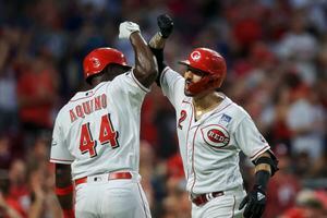 Nick Castellanos talks Cincinnati Reds win, seven-RBI game, MVP chants