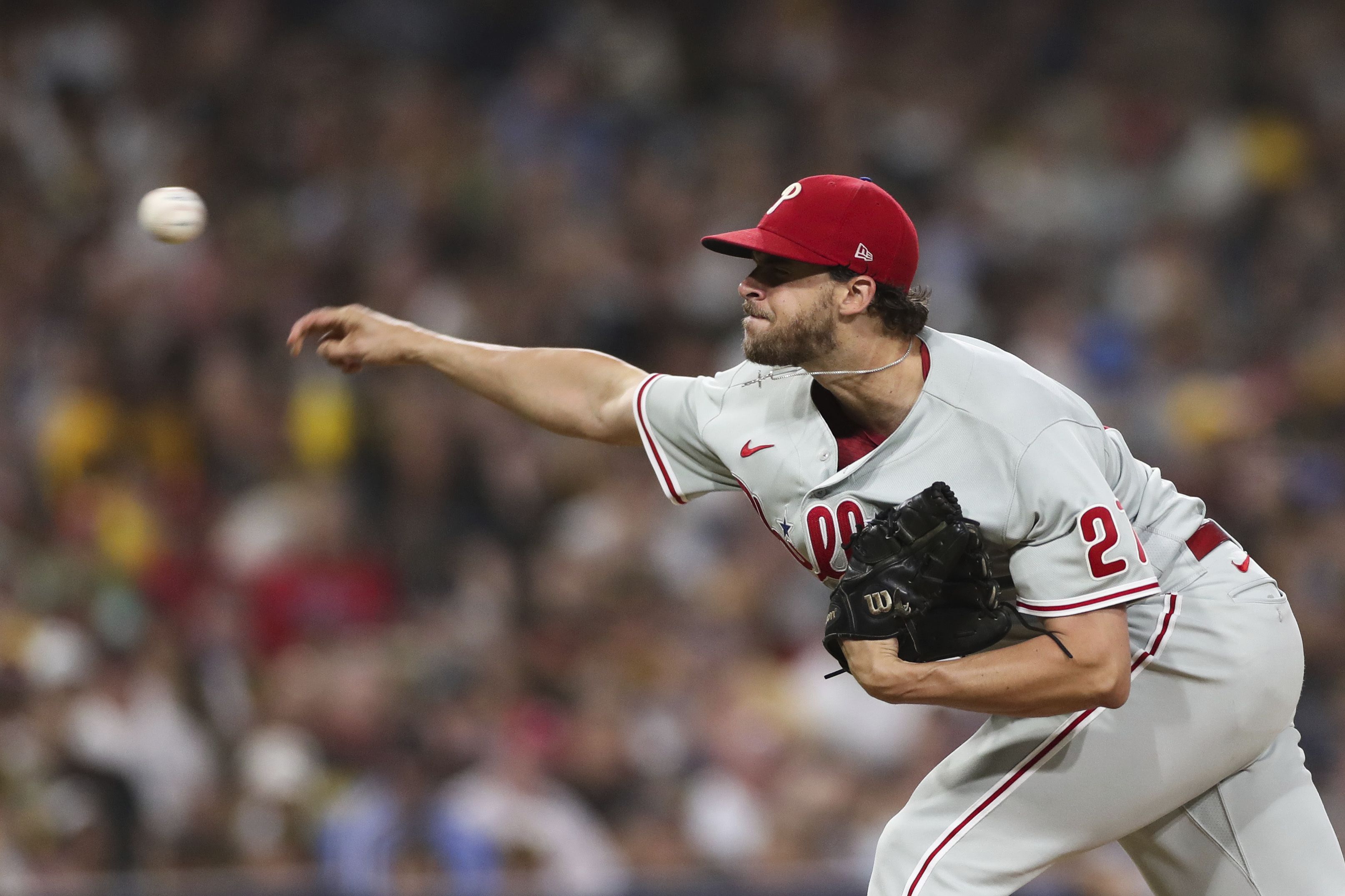 Phillies' Aaron Nola gets real on facing 'brother' Zach Eflin after