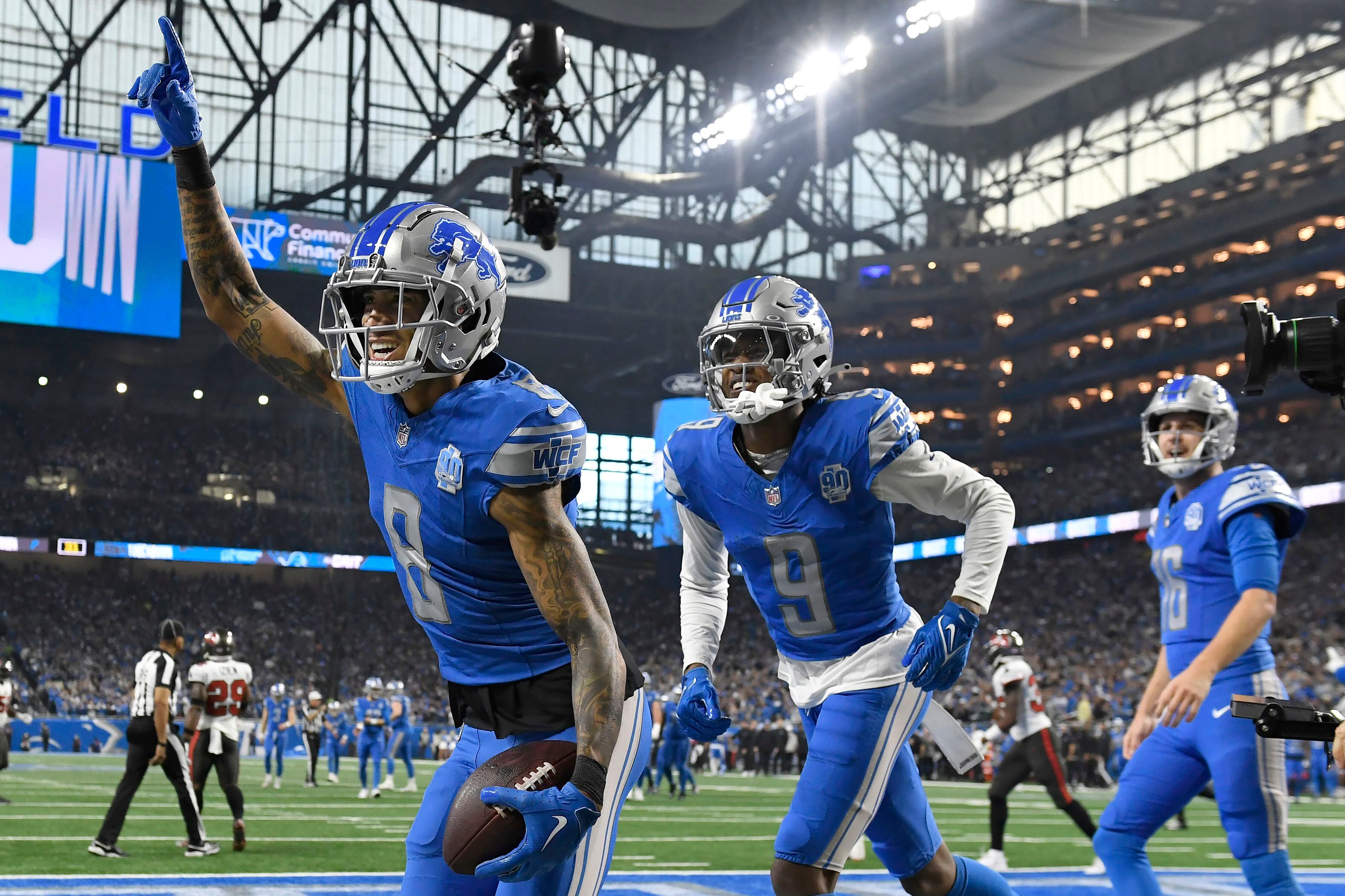 Jared Goff throws 2 TD passes, Lions advance to NFC title game with 31-23  win over Buccaneers