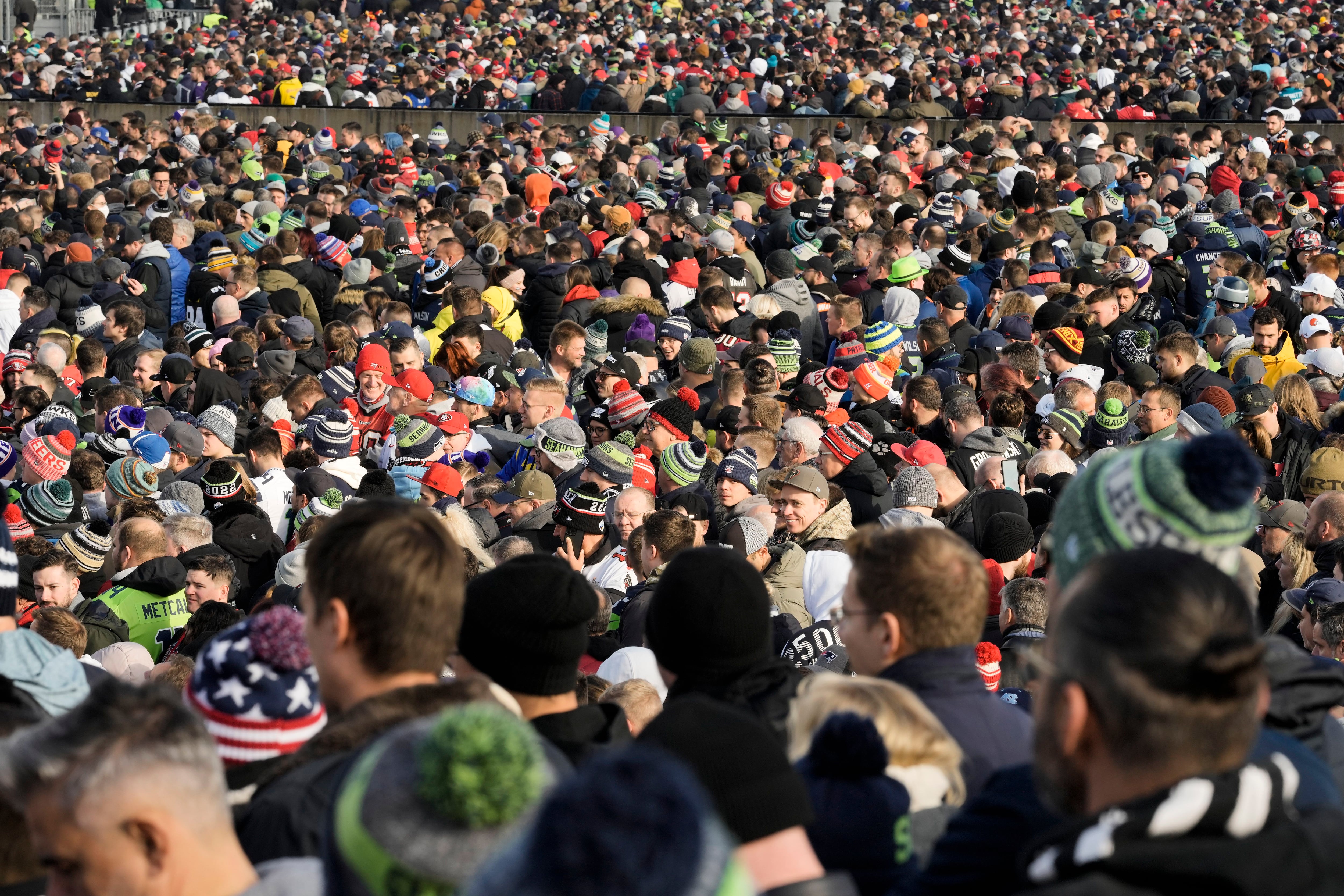 TSN on X: The beers at the Seahawks vs. Buccaneers game in Munich