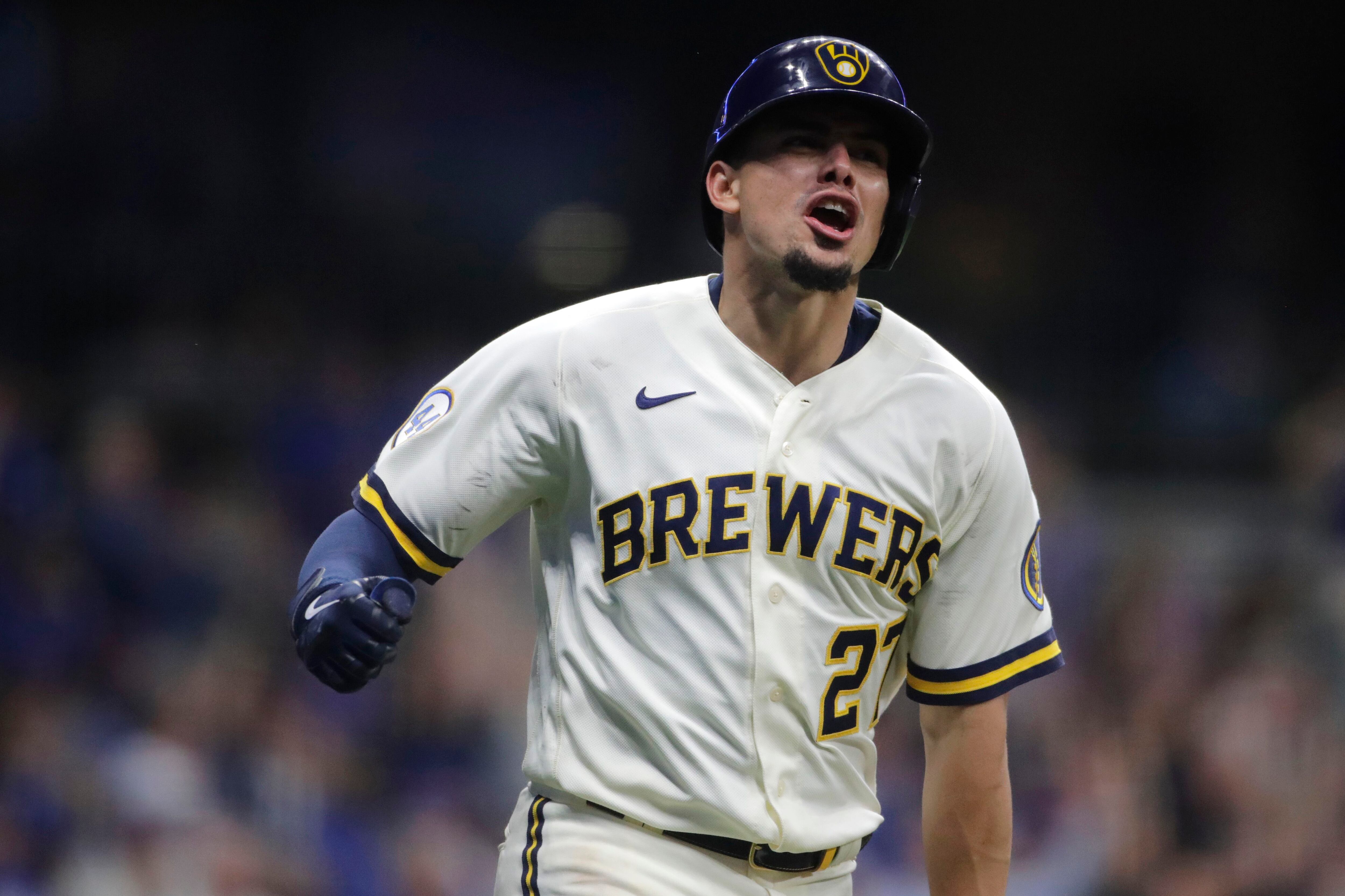 Brewers' Tyrone Taylor inspired by Willy Adames before grand slam