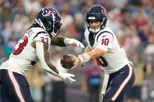 No. 2 pick C.J. Stroud struggles in his preseason debut as the Texans beat  the Patriots 20-9 - Record Herald