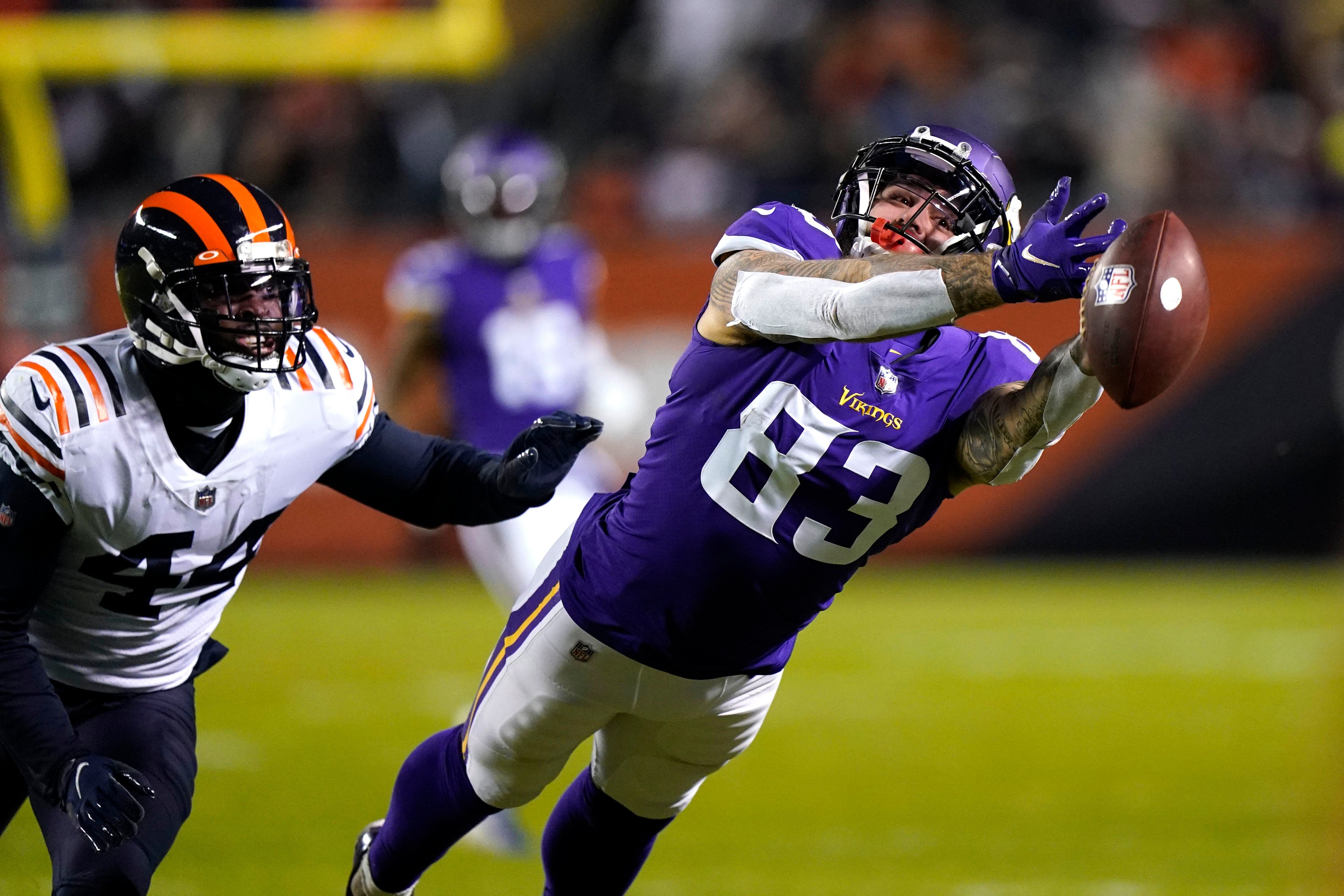 Vikings beat Bears 17-9 as penalties, mistakes hurt Chicago