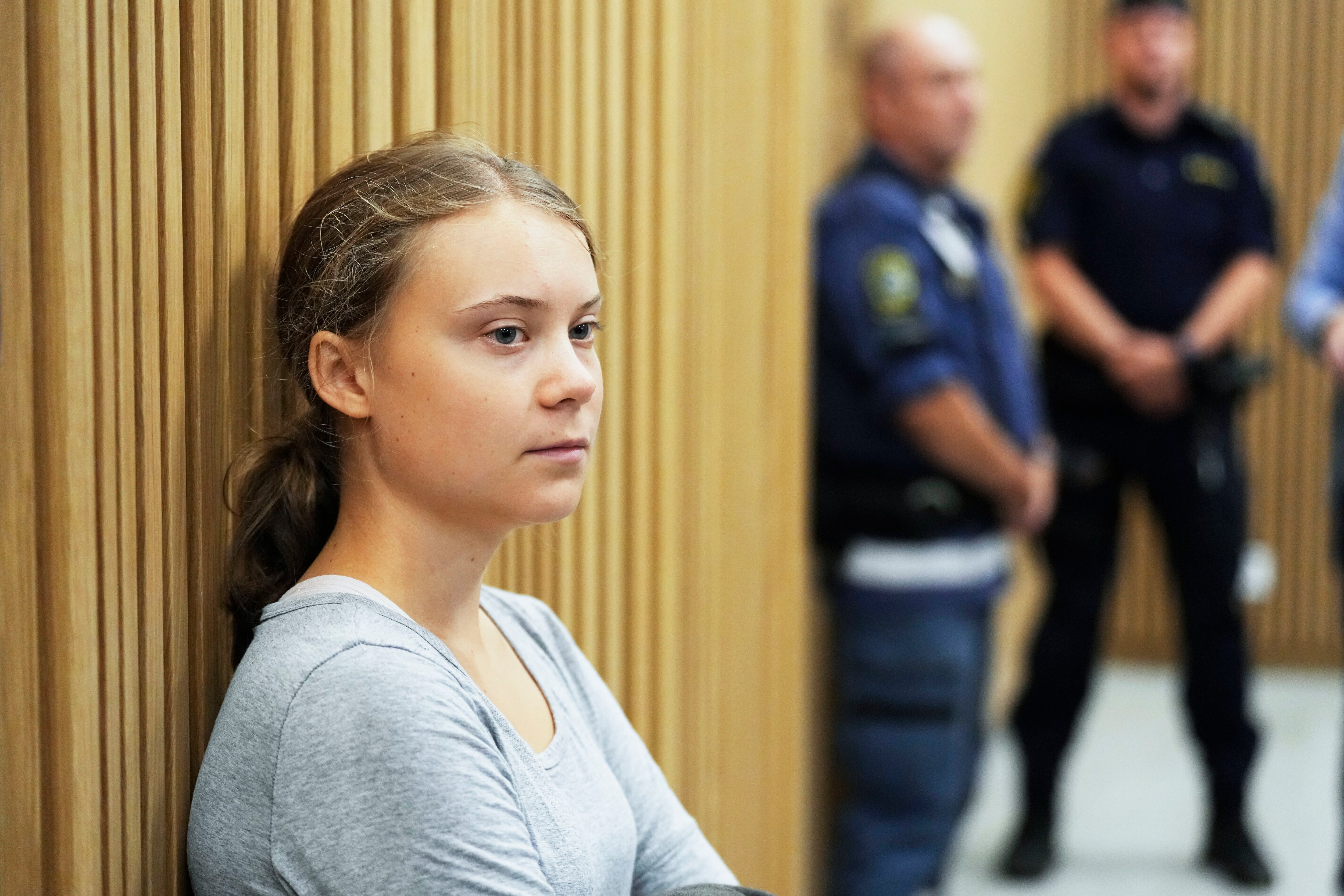 Greta Thunberg defiant after Swedish court fines her for disobeying police  during climate protest