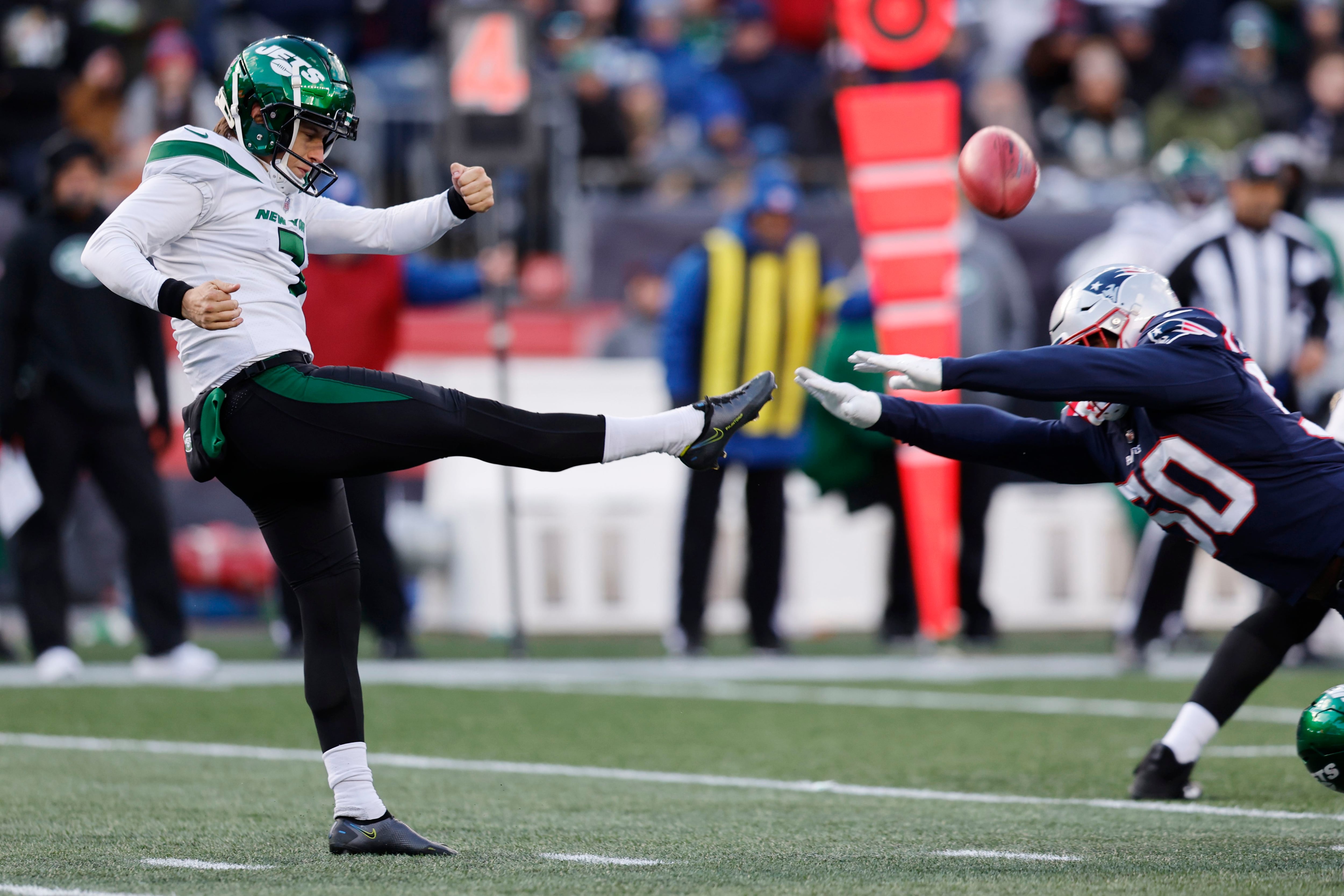 Marcus Jones' late punt return TD lifts Patriots over Jets