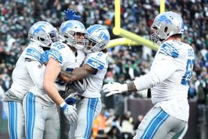 East Rutherford, New Jersey, USA. 18th Dec, 2022. Detroit Lions