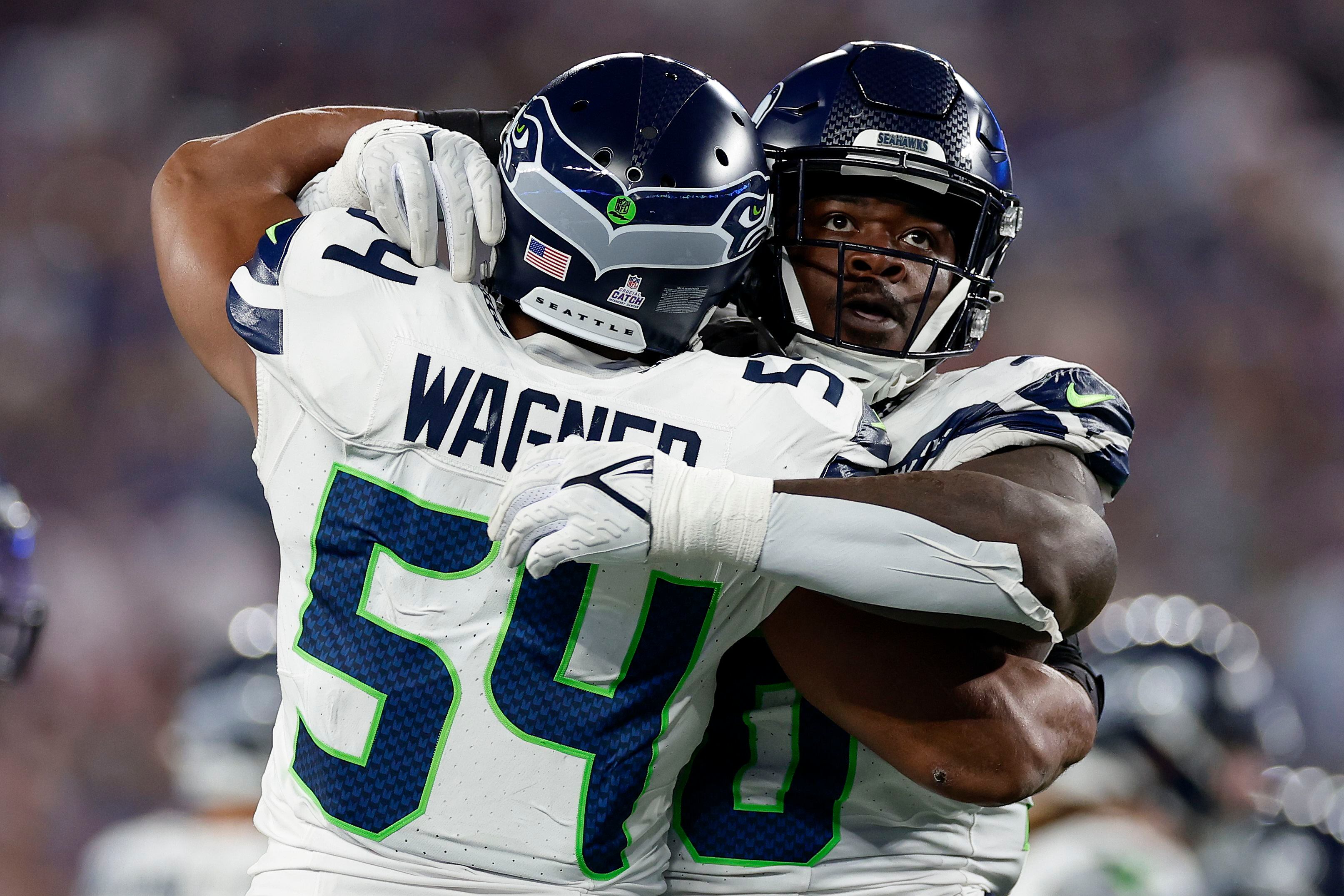 Witherspoon scores on 97-yard pick six as Seahawks D leads Seattle past  Giants