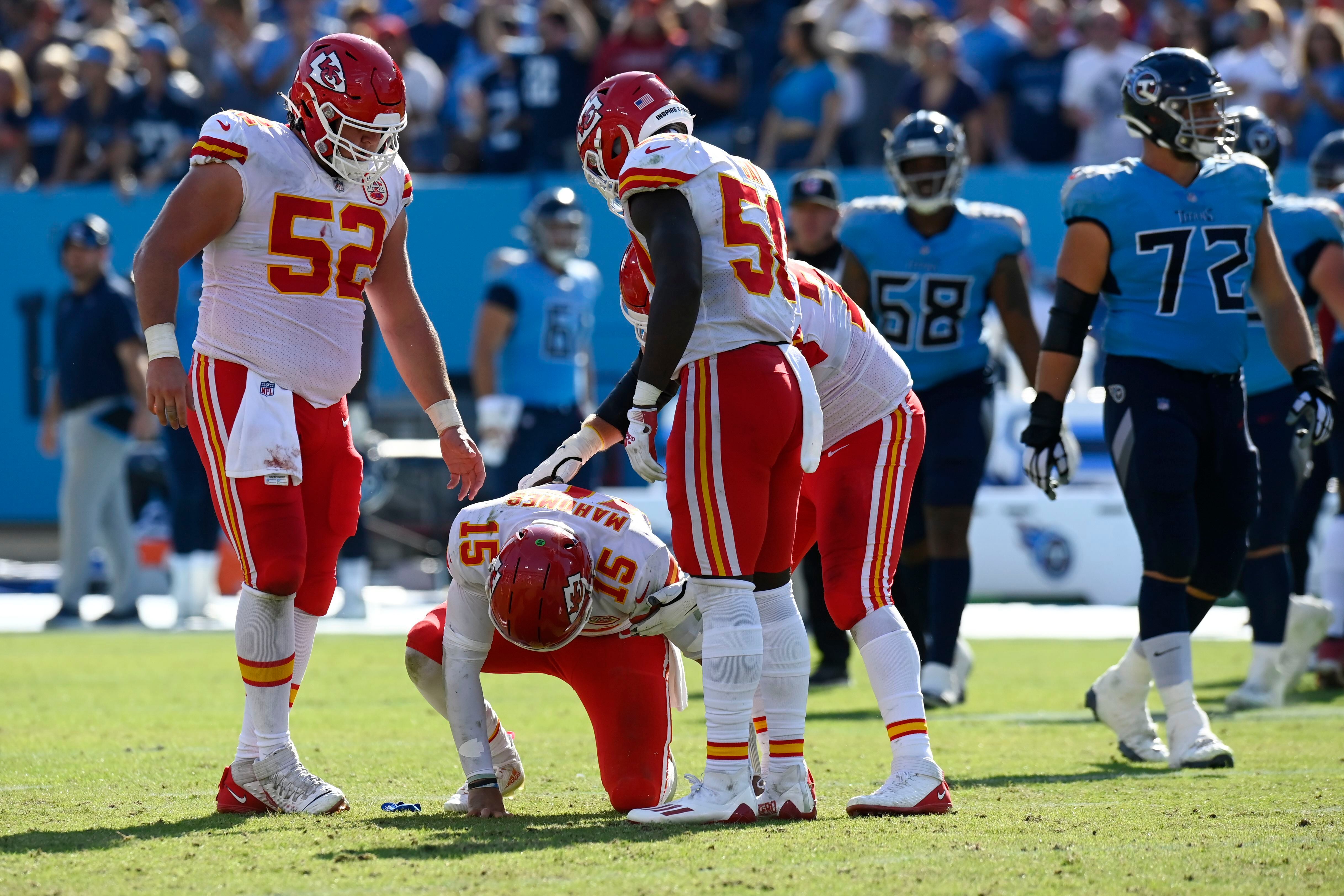 Titans start fast, dominate Mahomes, Chiefs 27-3