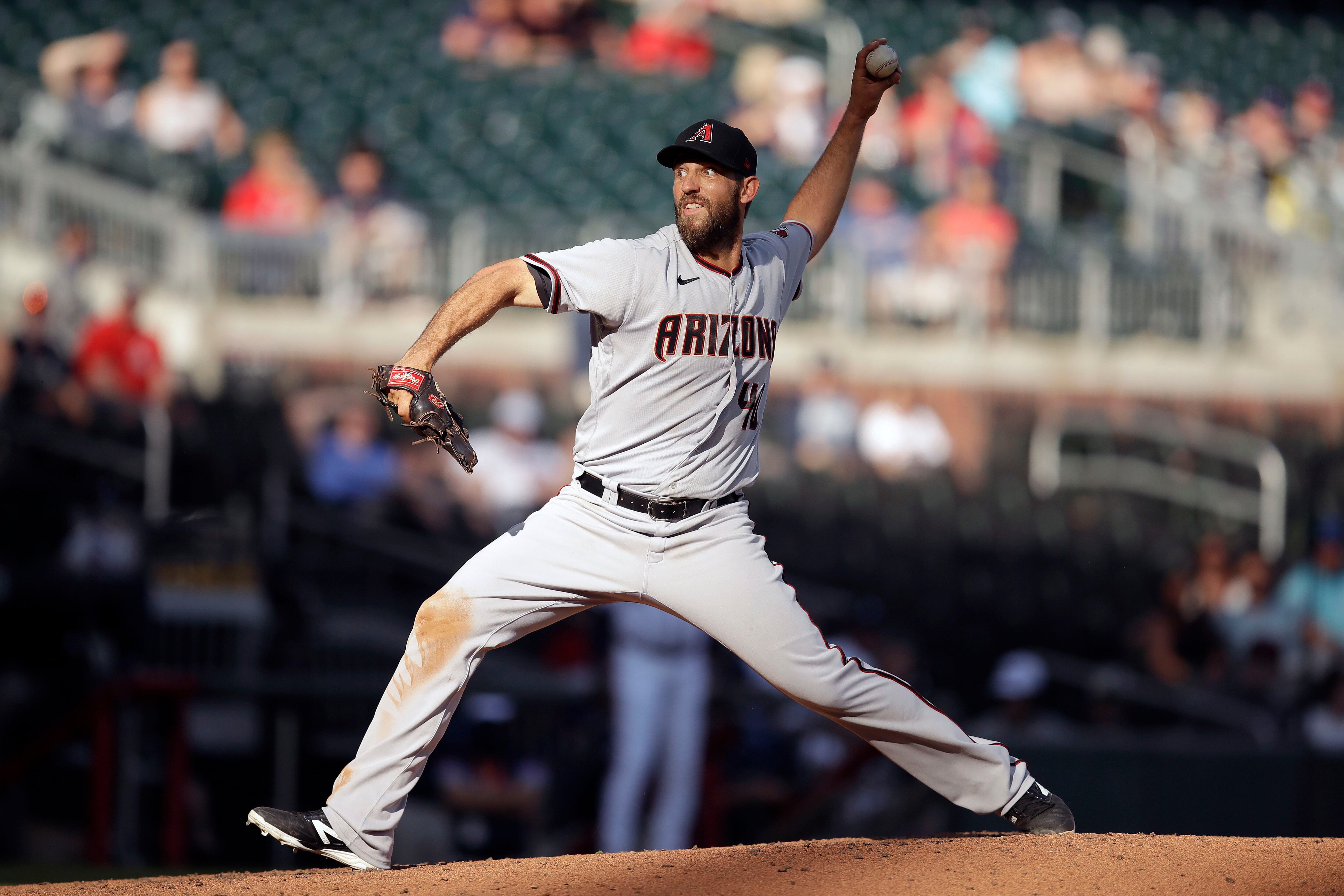 Bumgarner pitches 7-inning no-hitter, Arizona sweeps Braves