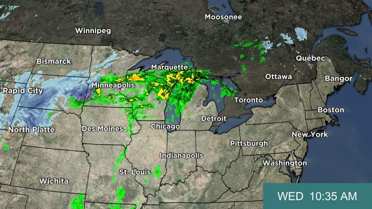 Metro Detroit weather: Temps nearing 70 today; rain Thursday
