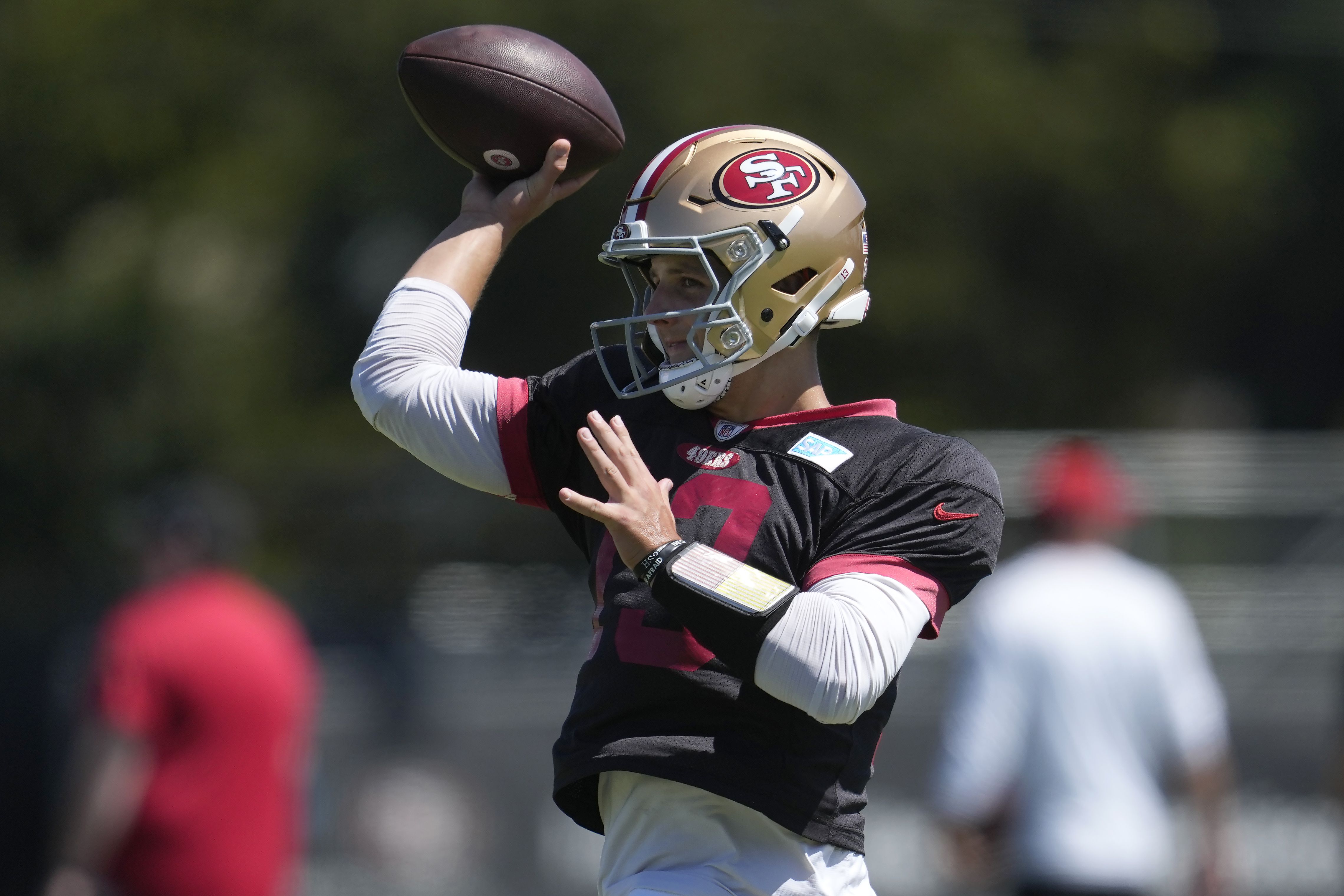 49ers quarterback Brock Purdy feels 'normal' as he works his way