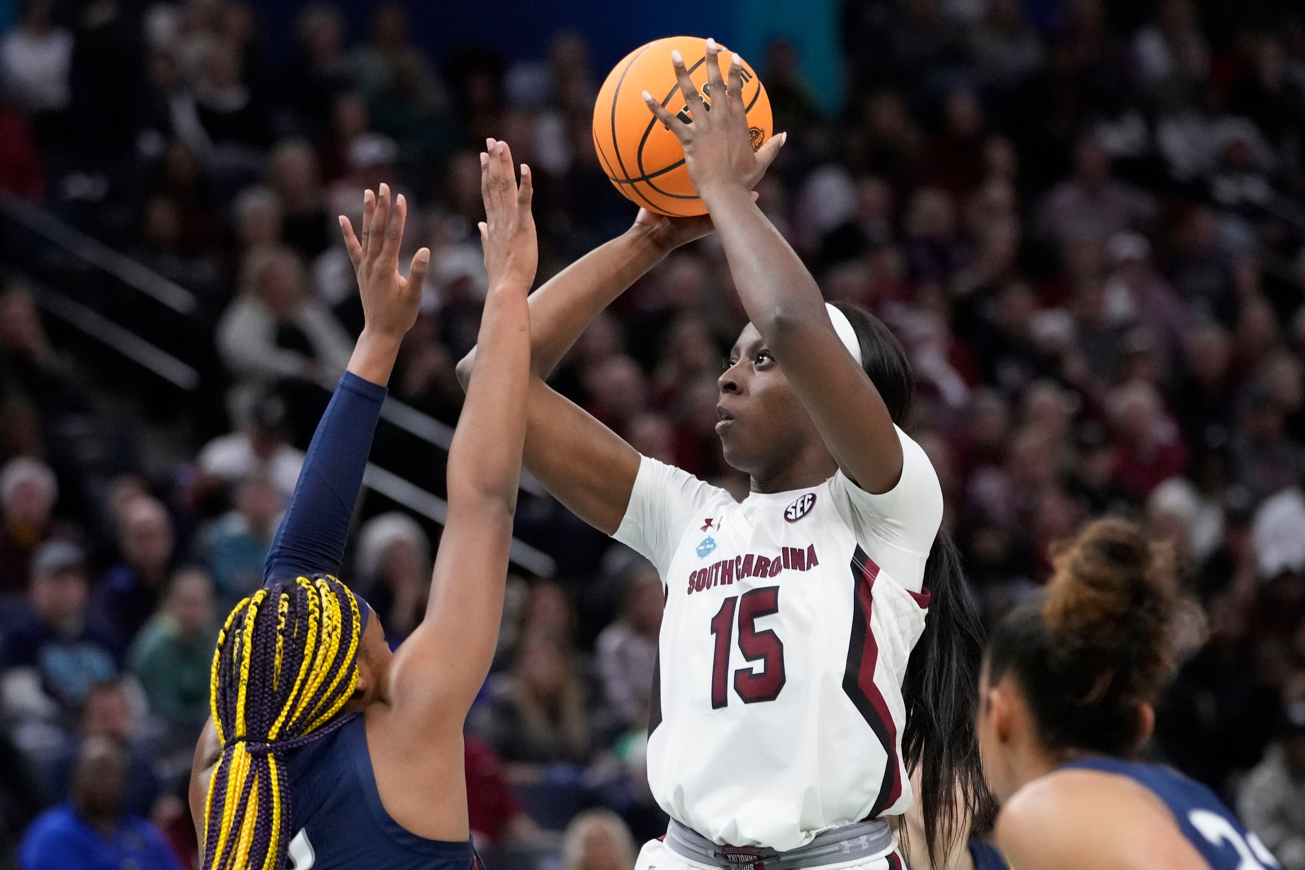 Staley leads South Carolina over UConn for second NCAA title