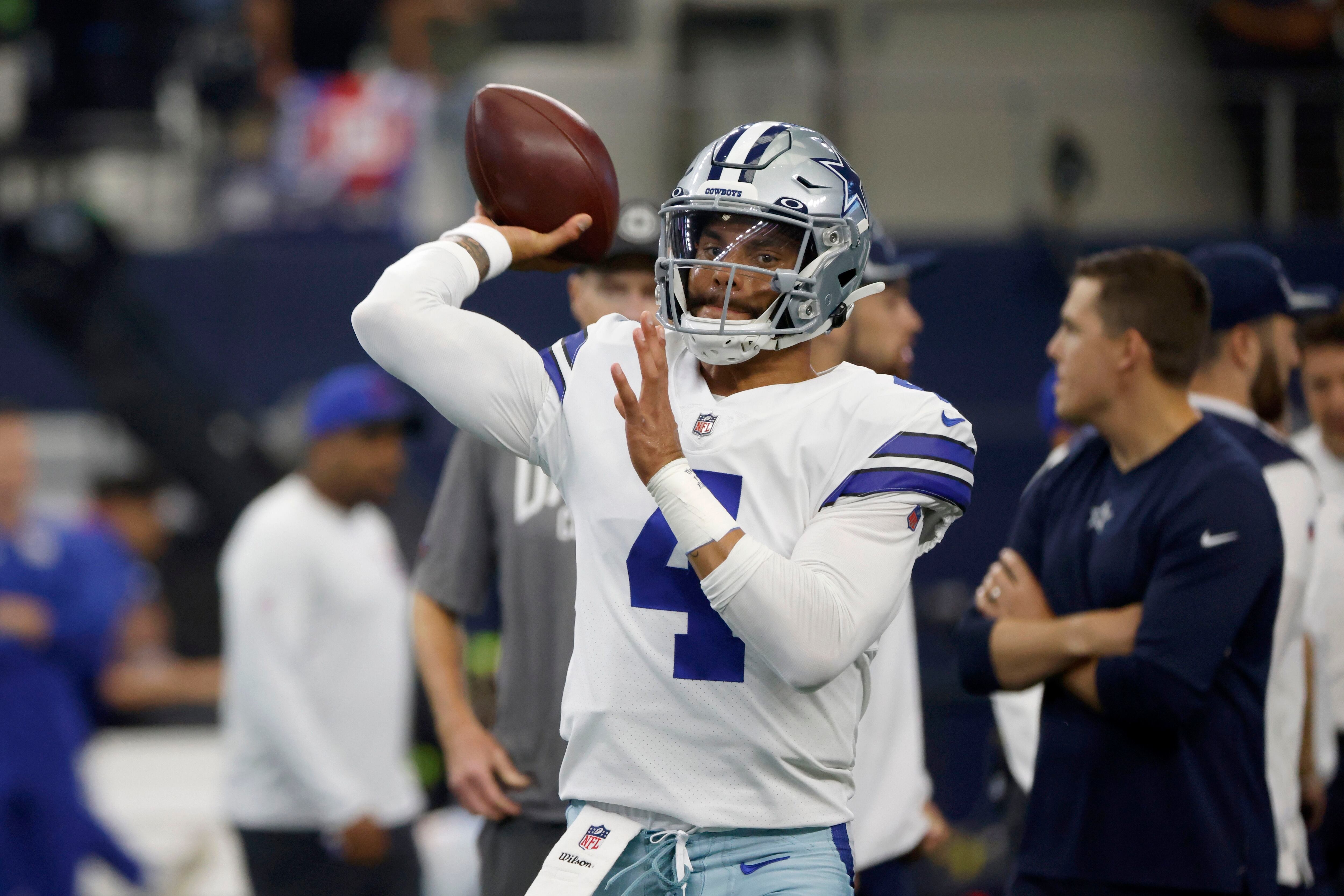 Dallas Cowboys 27-13 Tennessee Titans: Dak Prescott throws two TDs as  Cowboys keep the pressure on Philadelphia with Titans win, NFL News