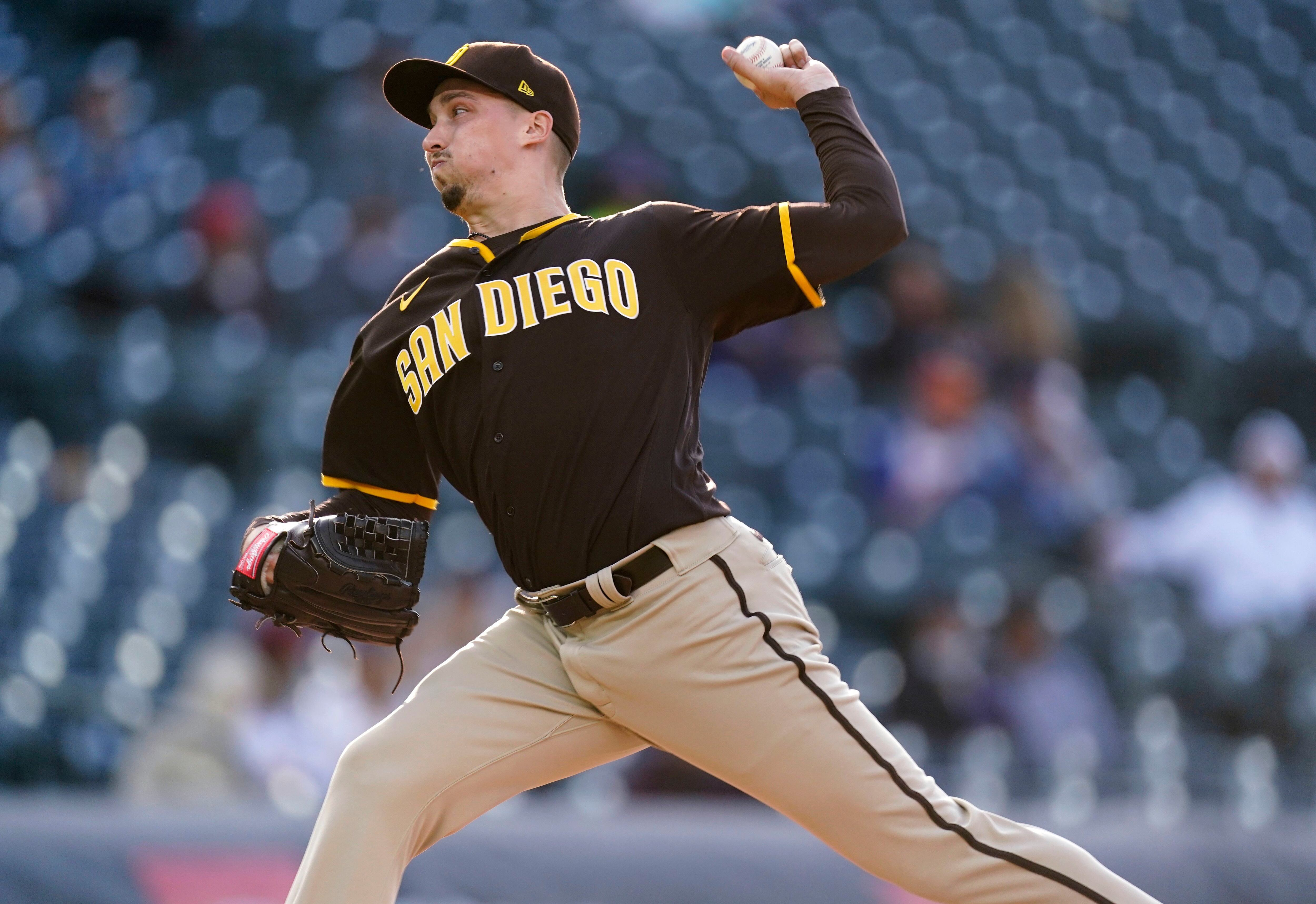 Padres LHP Blake Snell 'lucky' to pitch Friday after collision