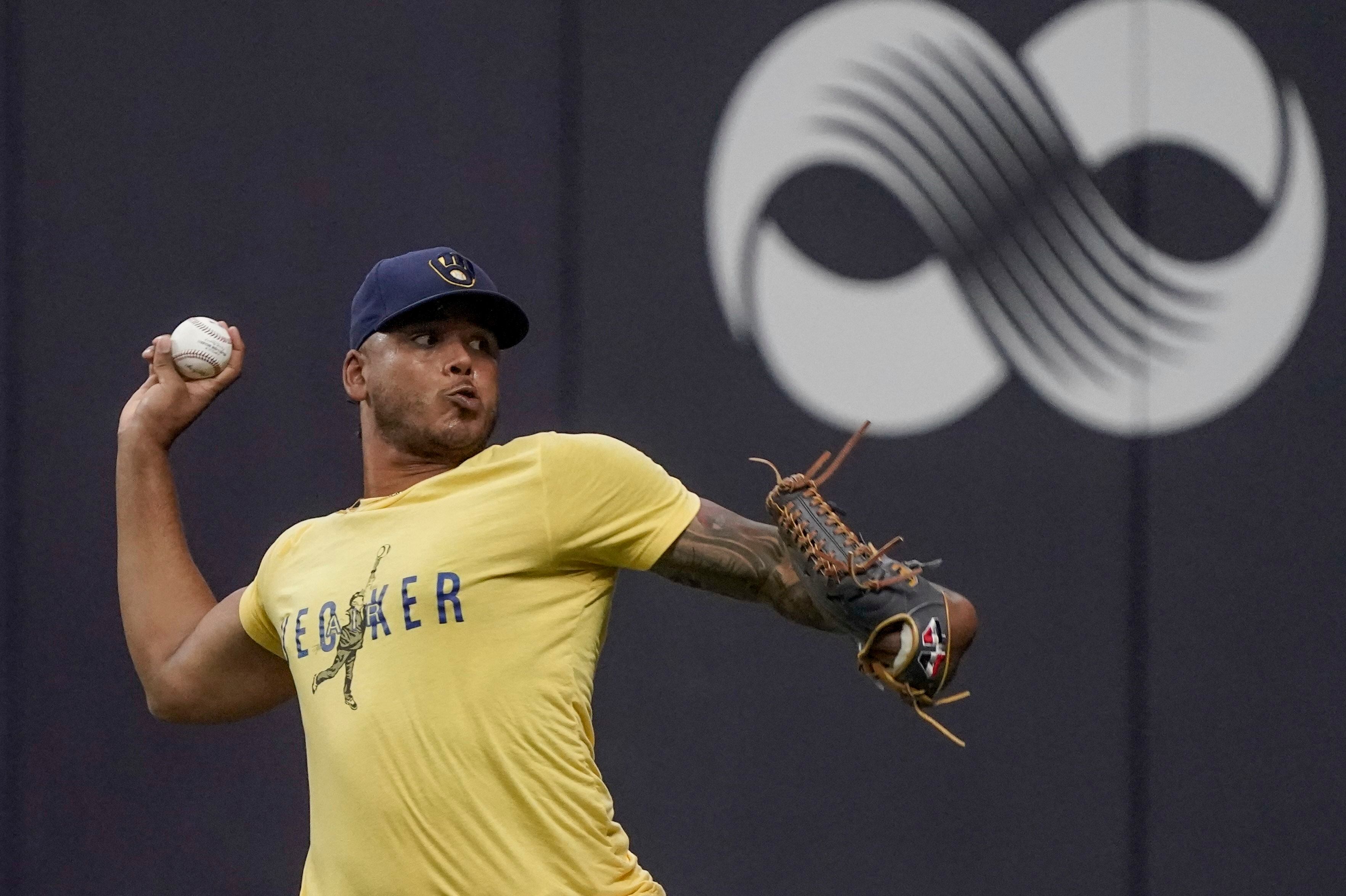 Brewers place right-hander Freddy Peralta on 15-day IL