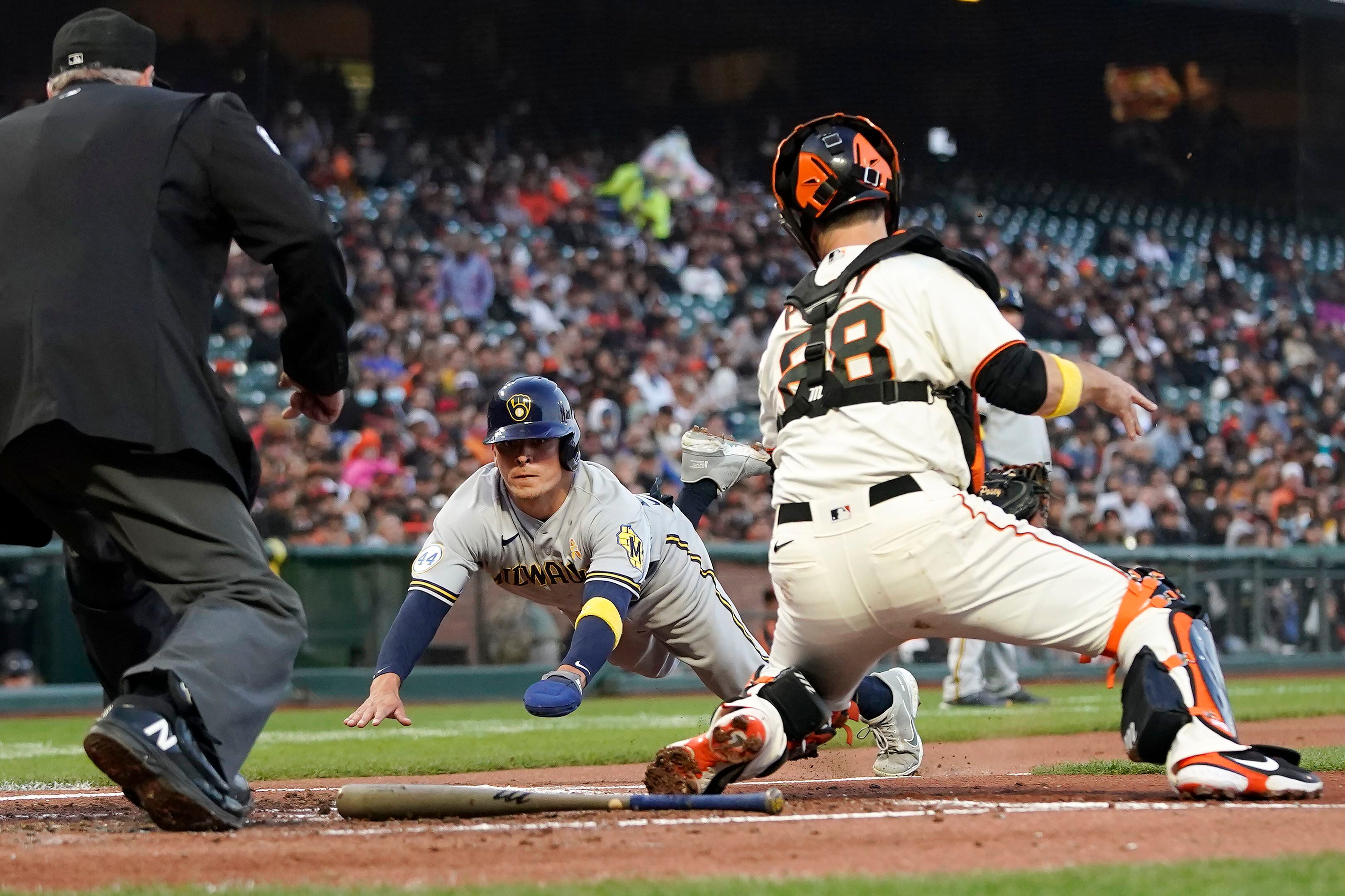 Daniel Vogelbach, Justin Topa and Luke Maile are your Brewers