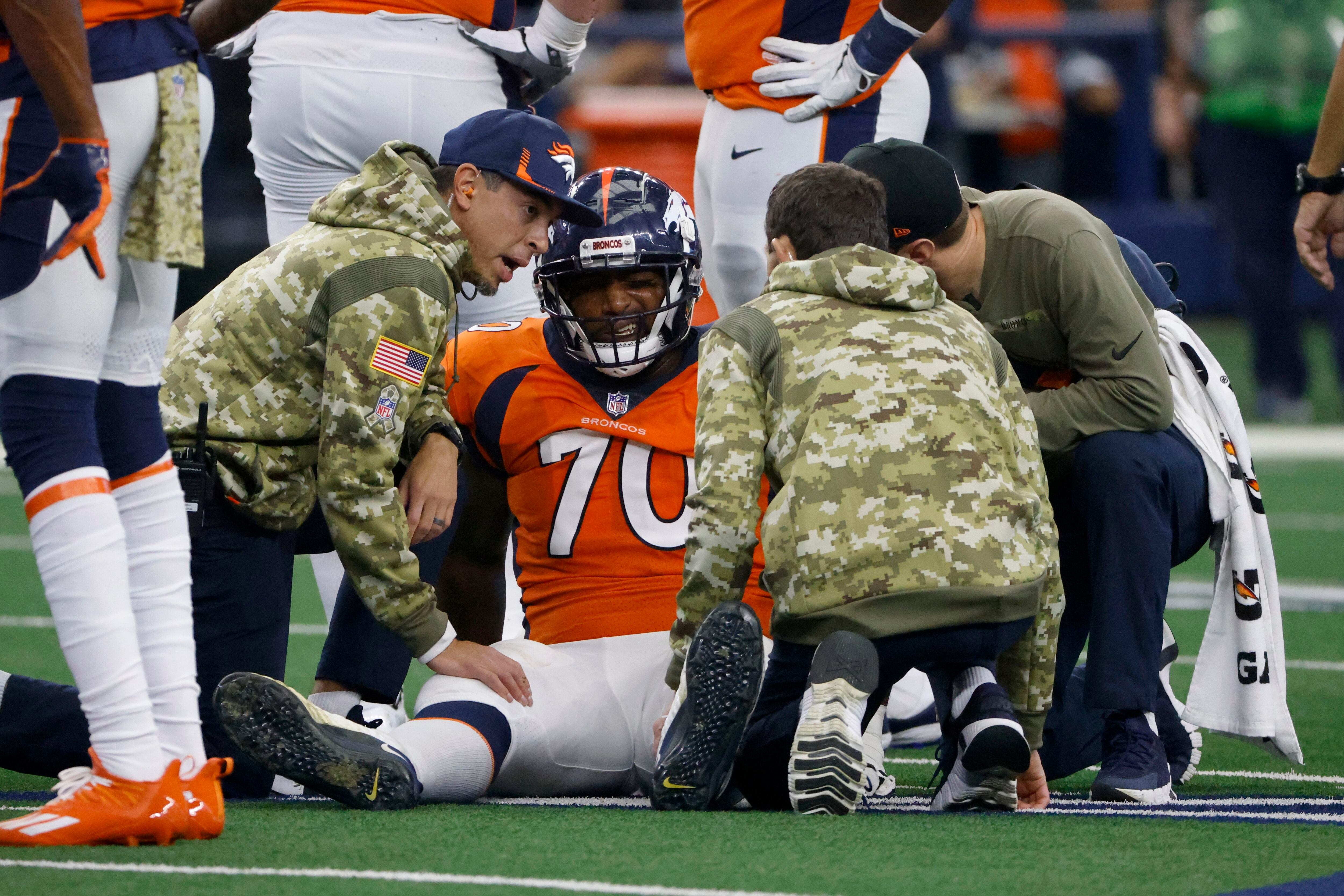 Photos: A sneak peek at the Broncos' Color Rush jerseys for Week 11 with  Pat Surtain II