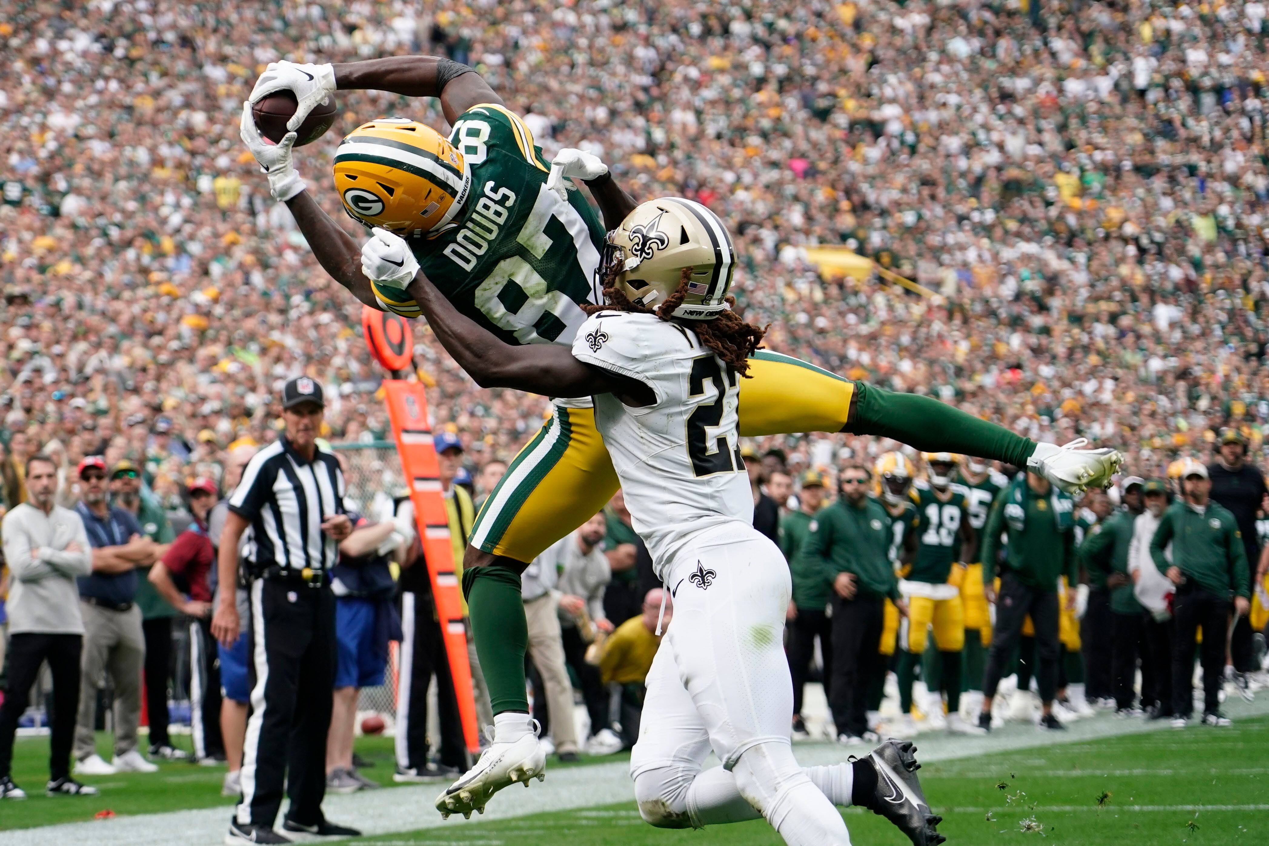 Packers rookie WR Romeo Doubs maintains hype after impressive