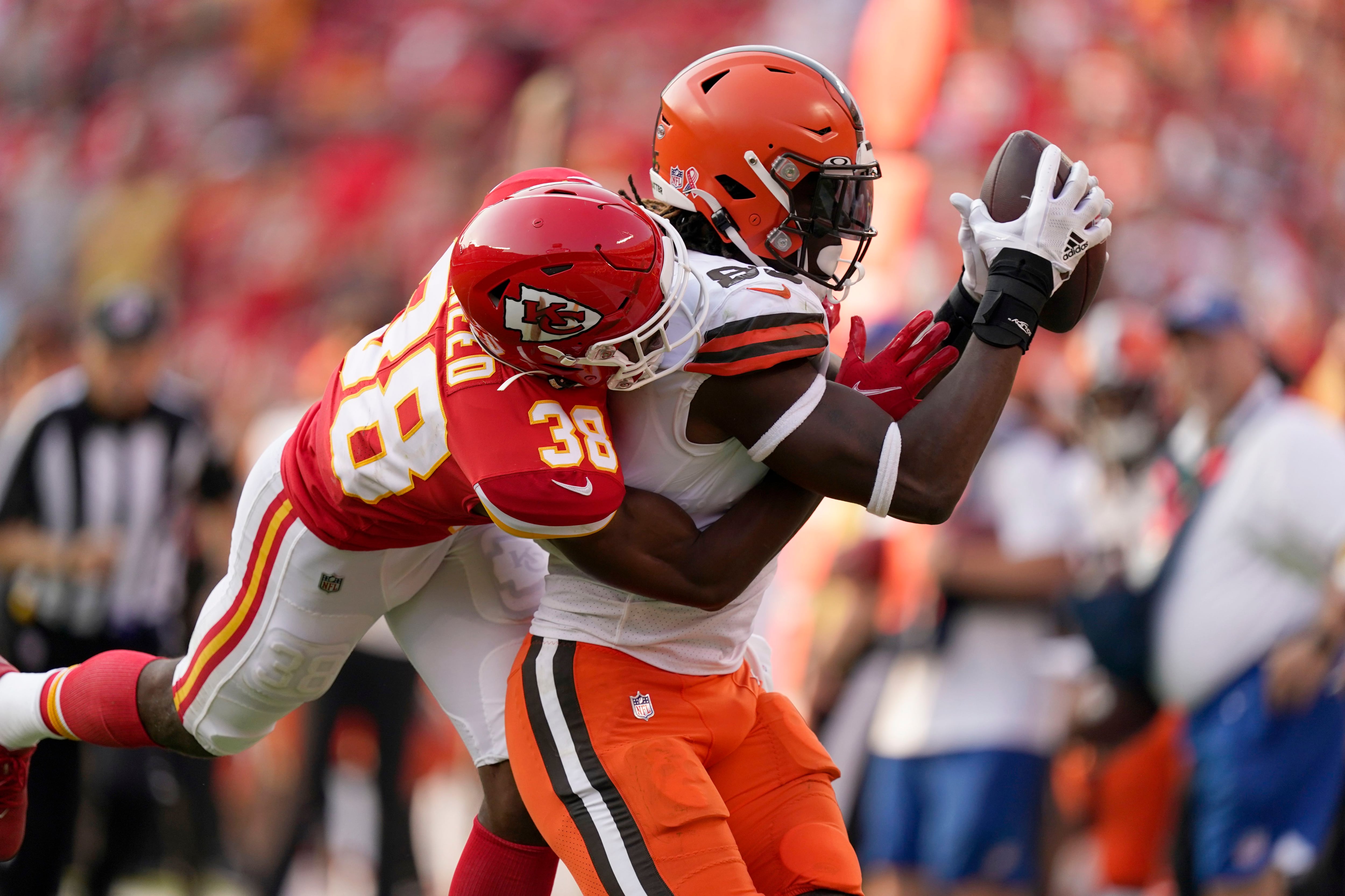 FINAL: Chiefs come from behind, defeat Browns 33-29