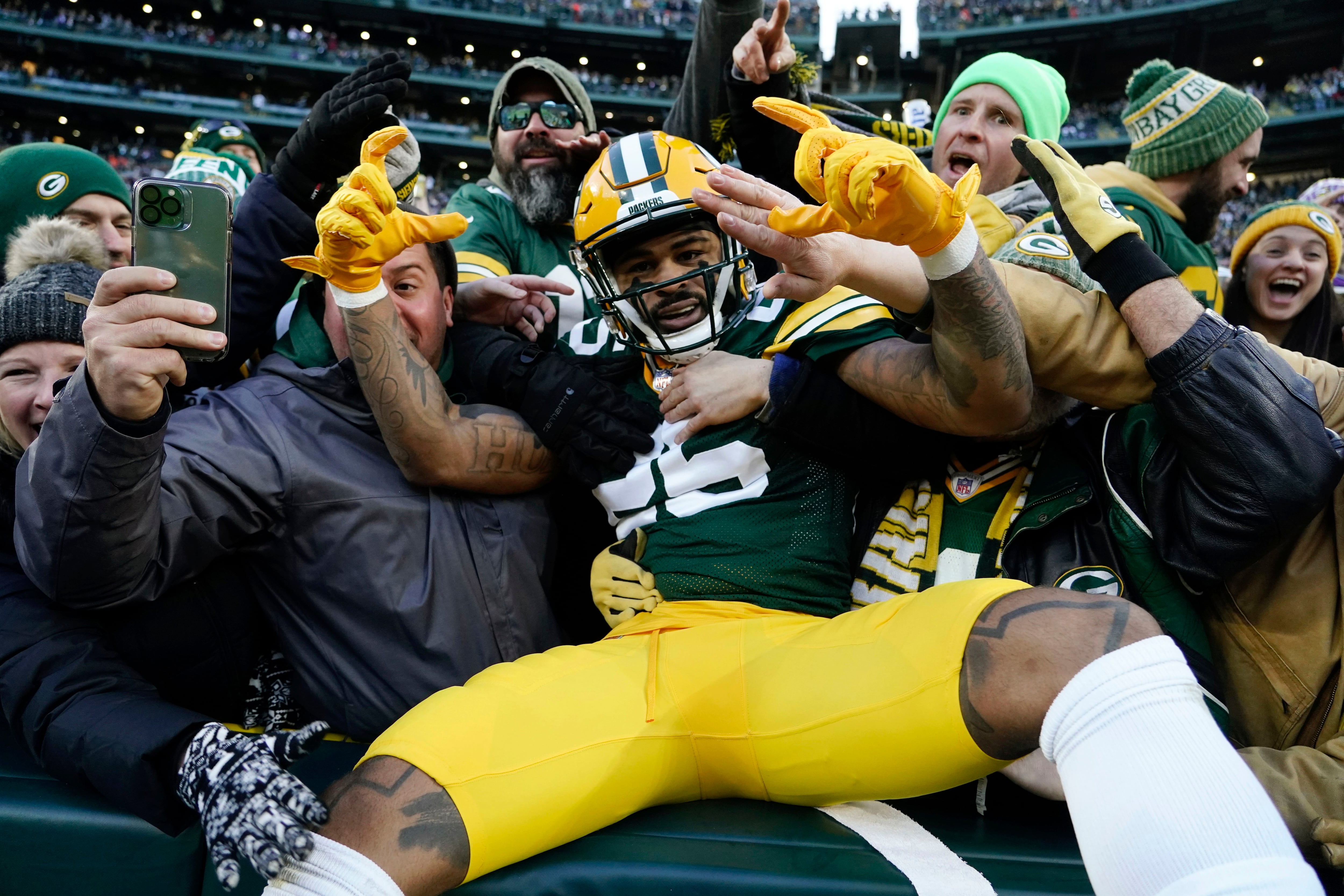 Packers touchdown celebration inspires unique piece of fan mail