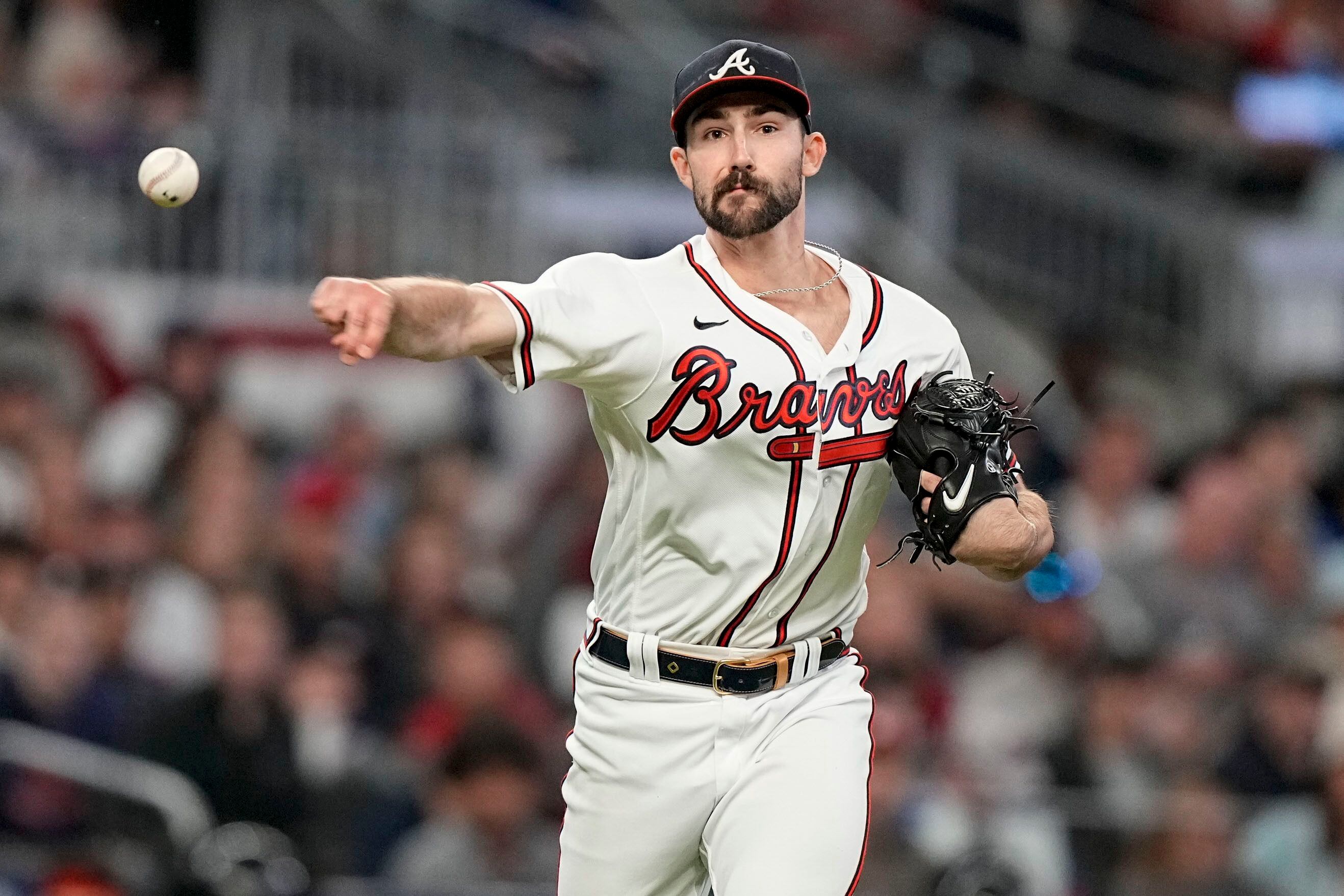 2023 Atlanta Braves: Catcher Sean Murphy begins to familiarize himself with  new pitchers