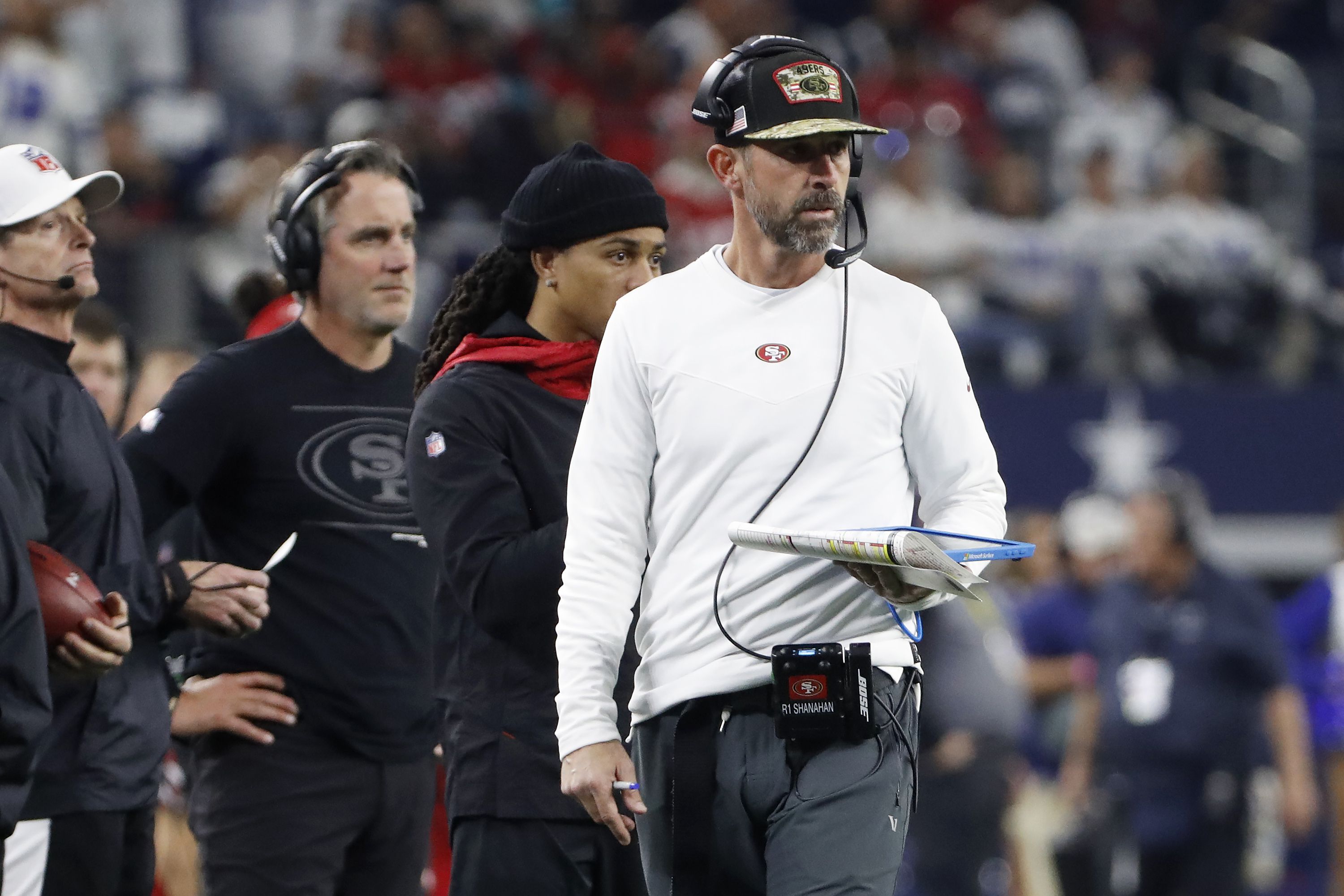 Why Kyle Shanahan Wears a Black 49ers Hat this Season - Sports