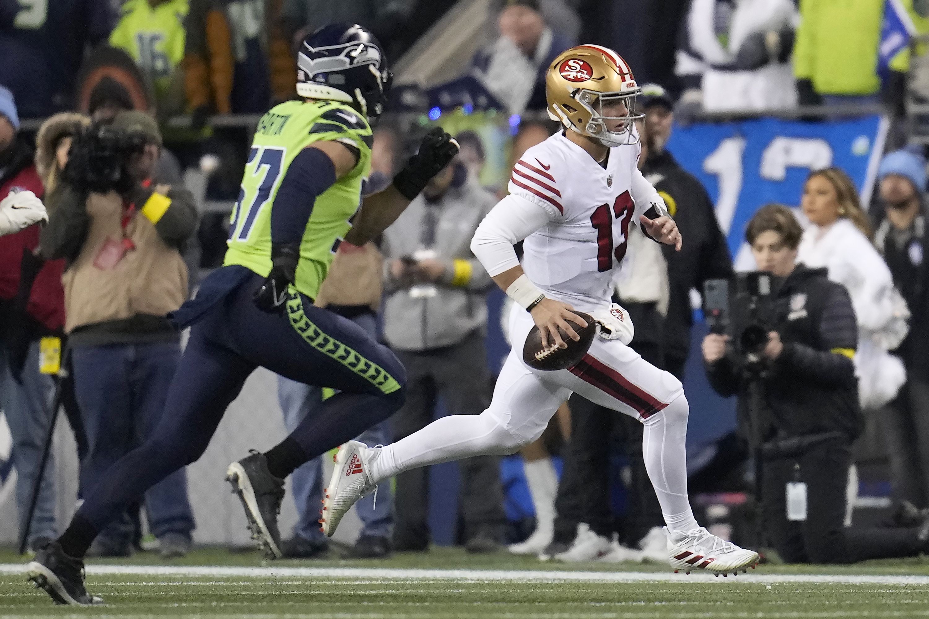 49ers win NFC West, No. 1 seed with 26-21 win over Seahawks - The Columbian