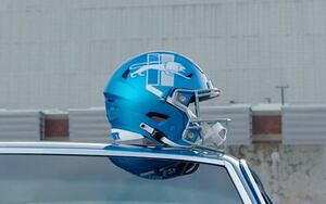 Lions alternate helmet, explained: What to know about Detroit's retro  'Honolulu' blue lids & logo