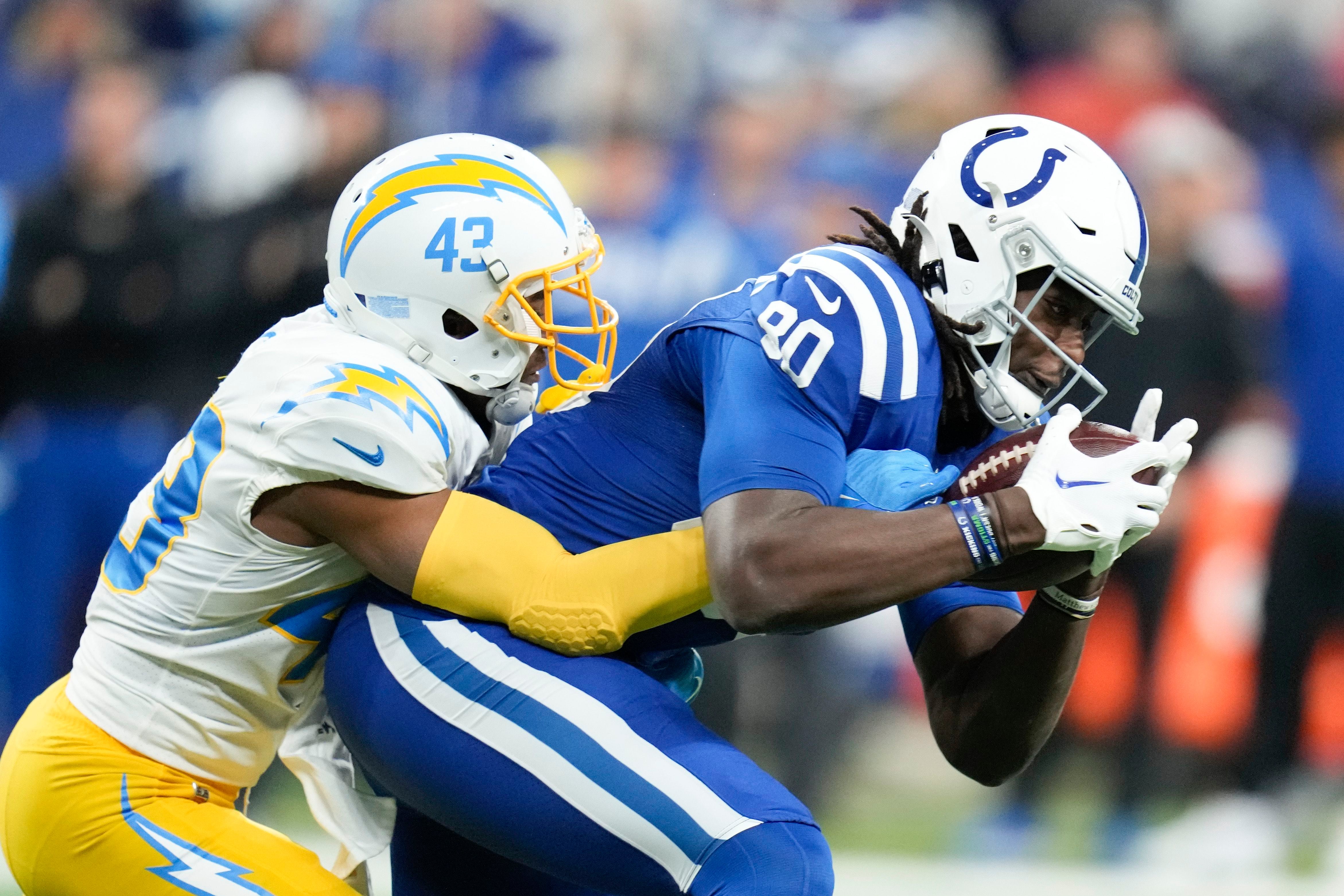 Chargers reach playoffs, beat Foles, overmatched Colts 20-3