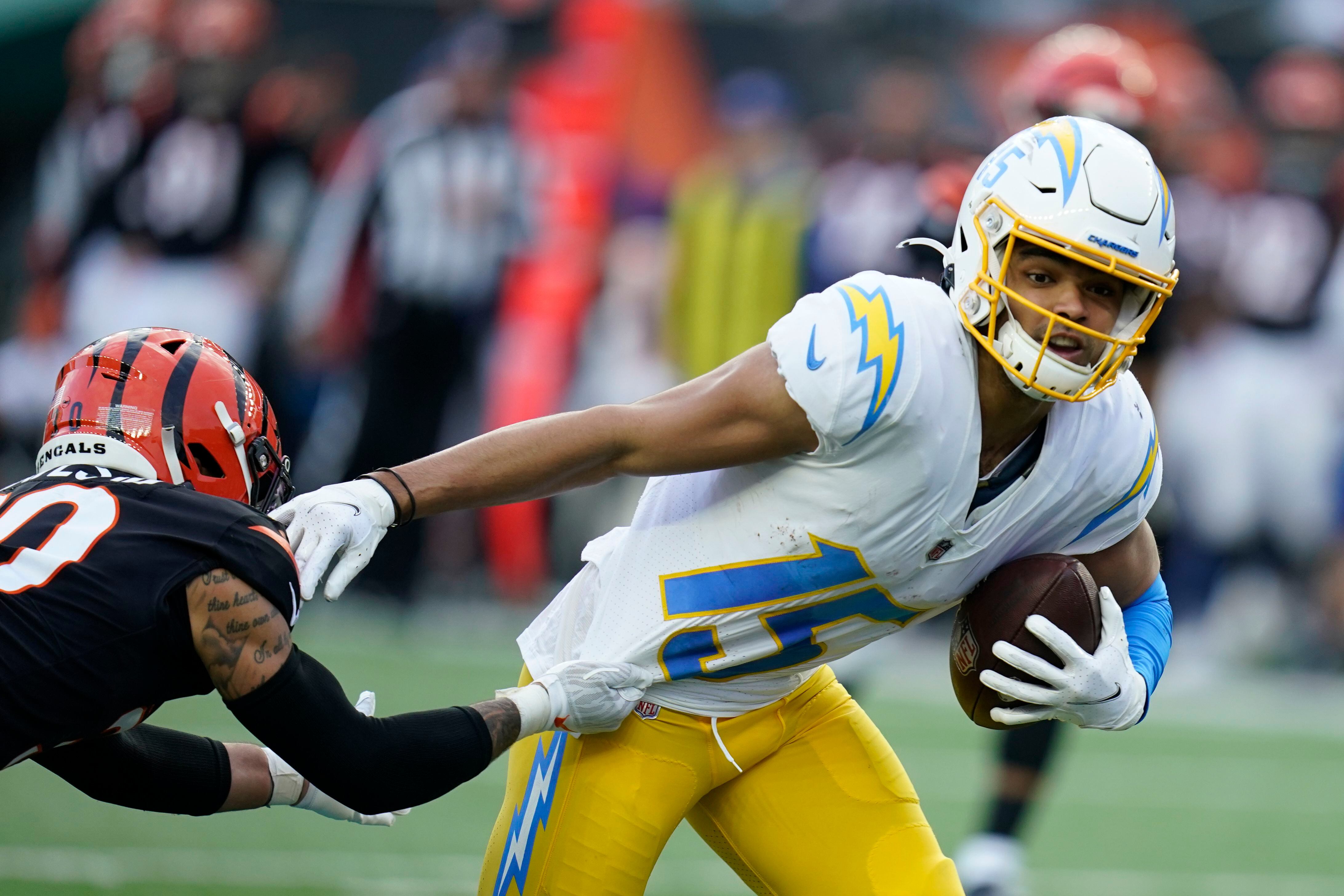 Chargers Beat Bengals, 41-22, in Week 13 of 2021 Season