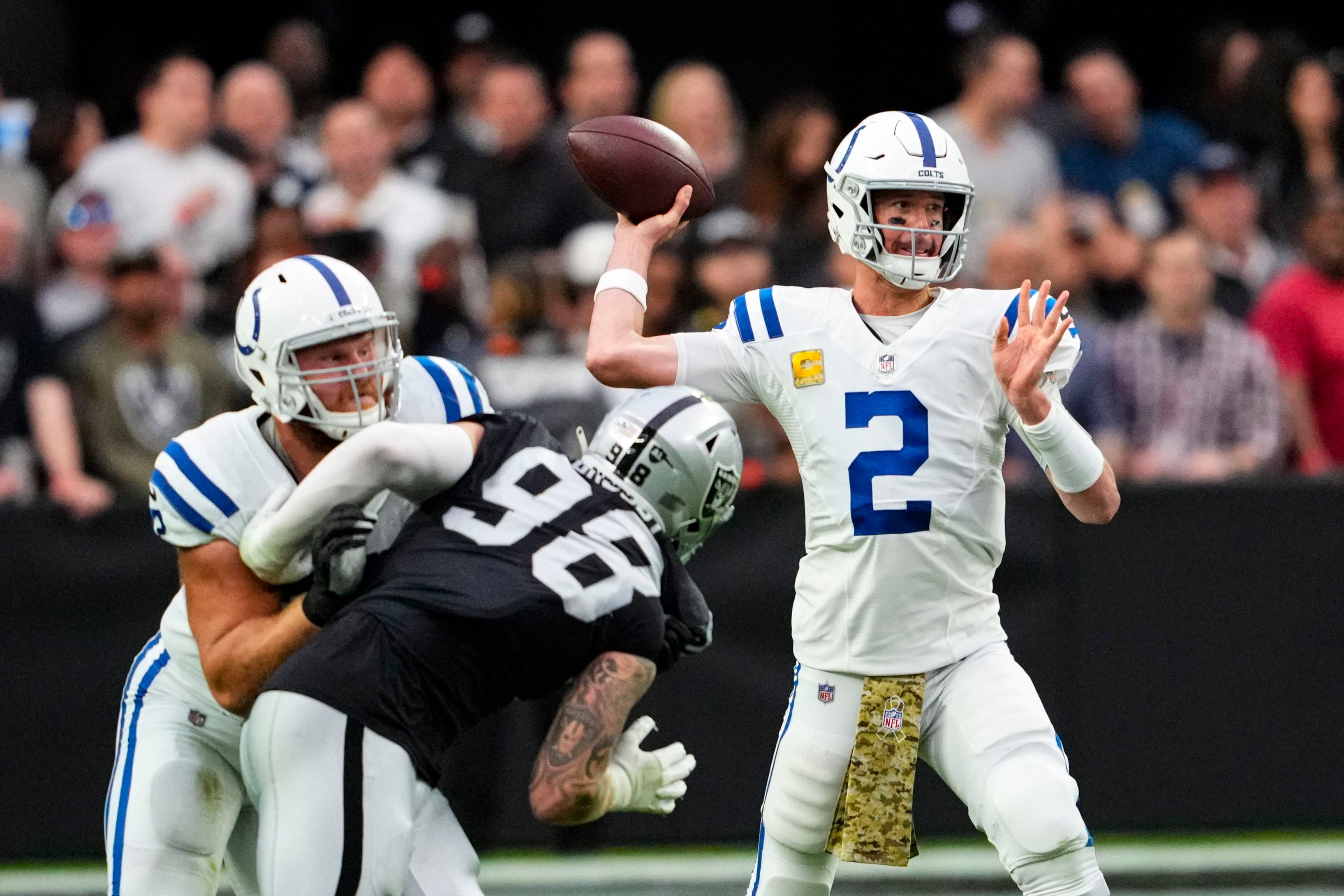 Matt Ryan, interim coach Saturday rally Colts past Raiders