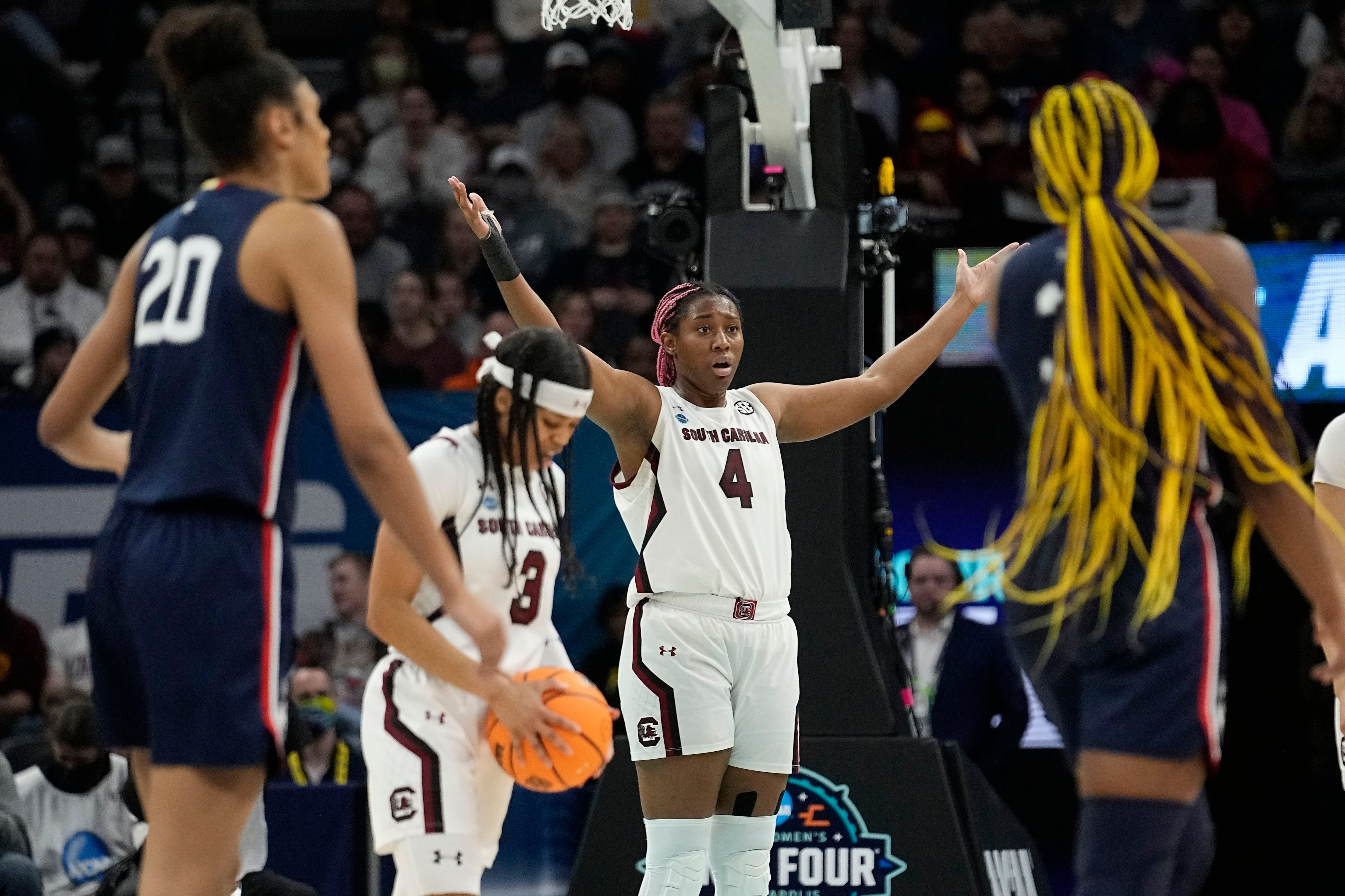 Staley leads South Carolina over UConn for second NCAA title