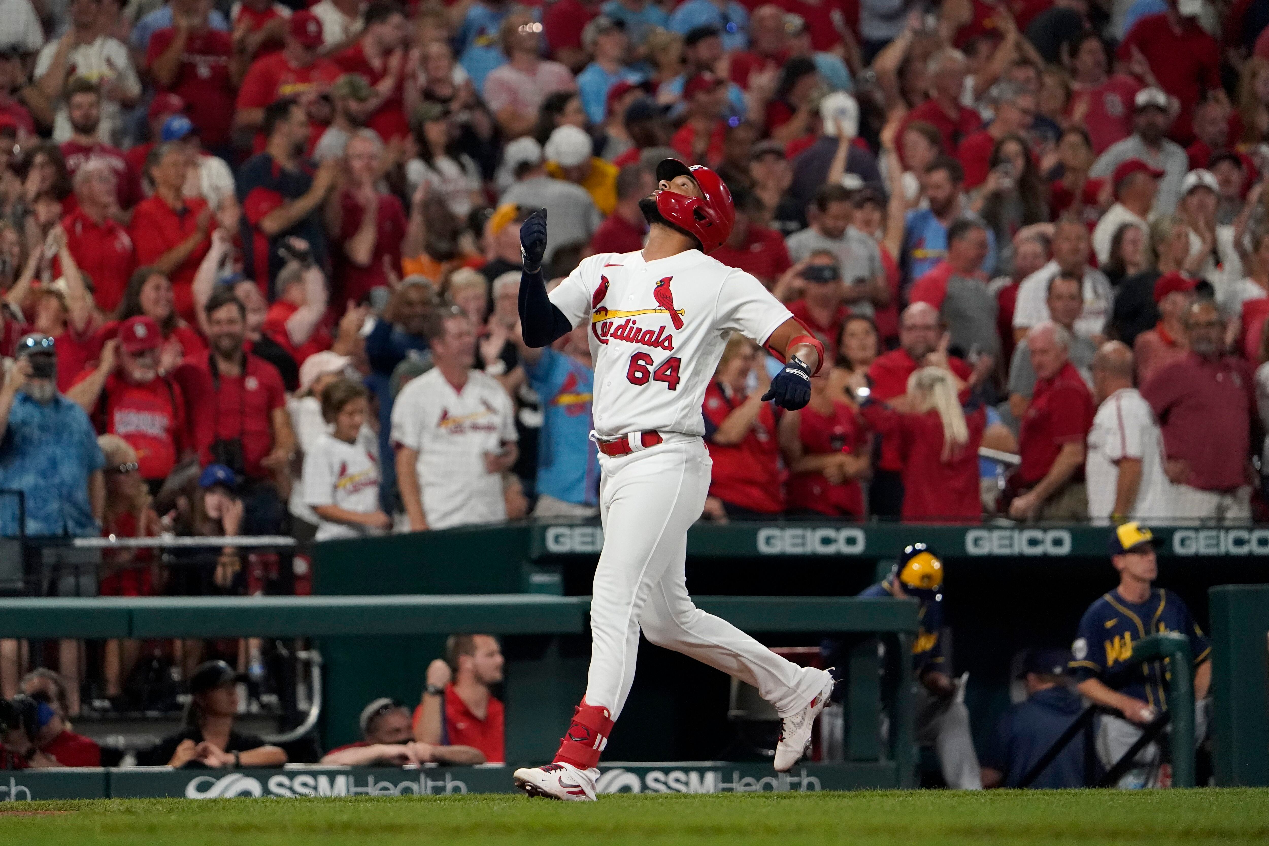 RETURN TO RED OCTOBER: Cardinals Win Over Brewers 6-2, Win 17th