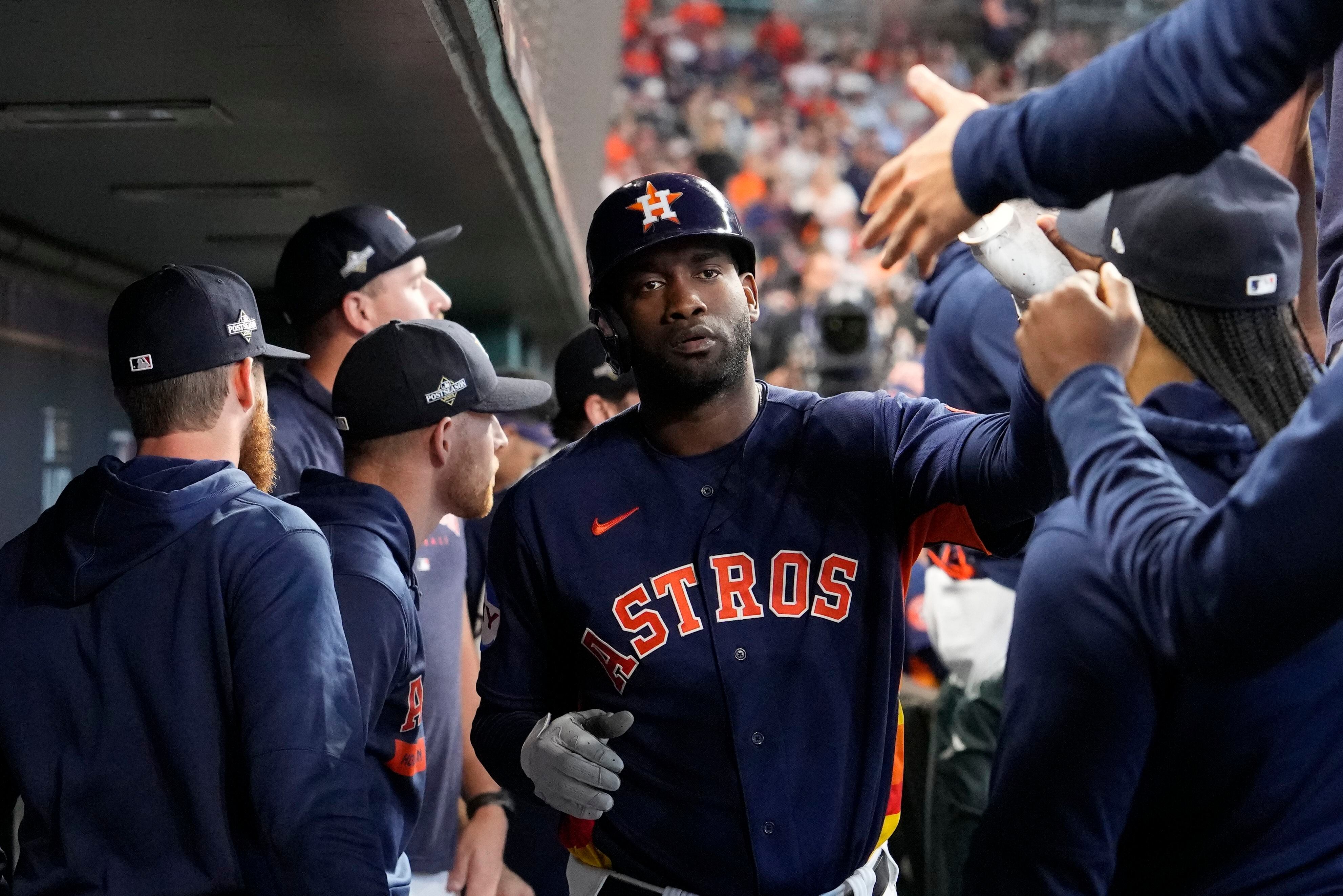 Yordan Alvarez 2019 Game-Used Gray Postseason Jersey - Size 48