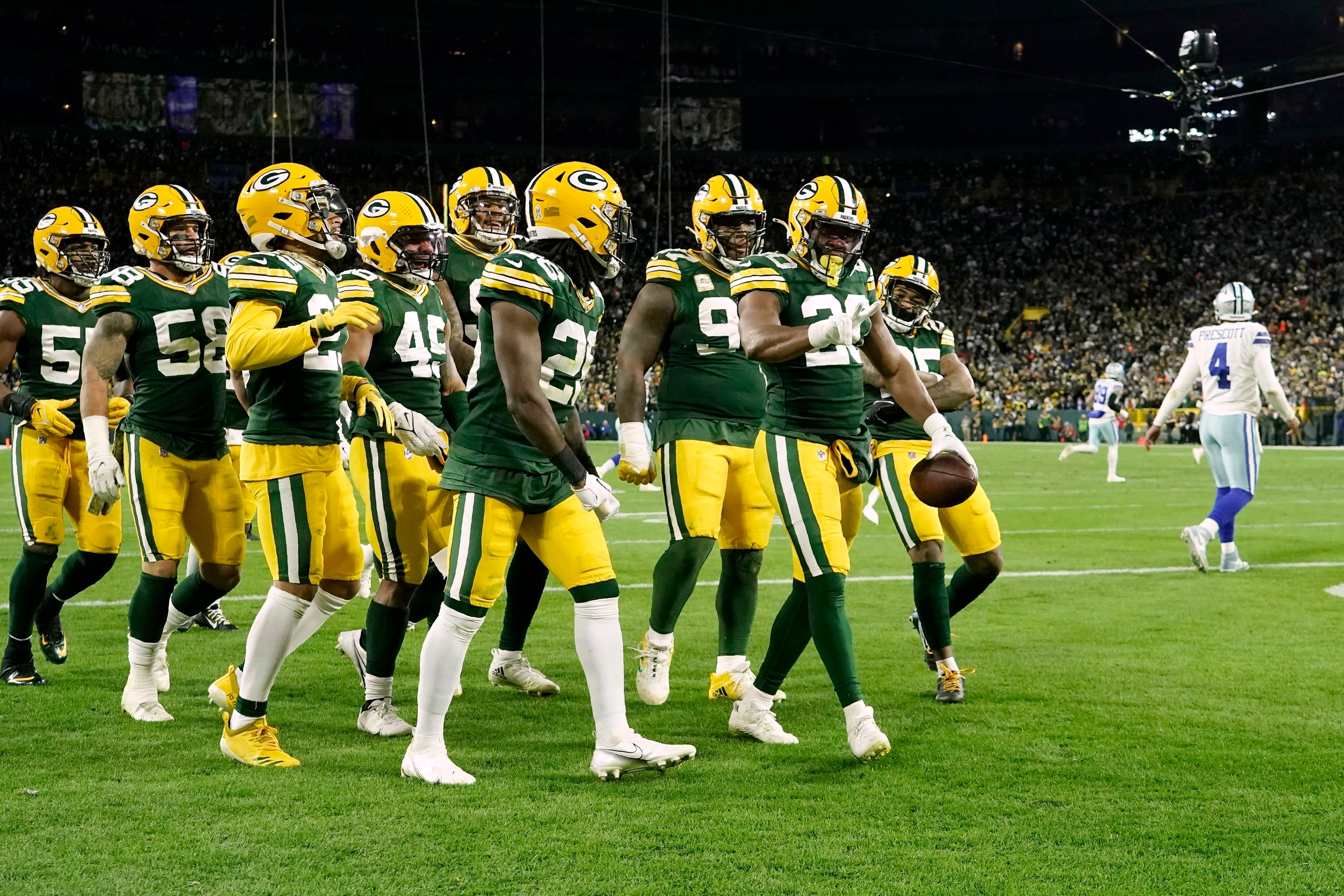 Rodgers rallies Packers past McCarthy's Cowboys 31-28 in OT