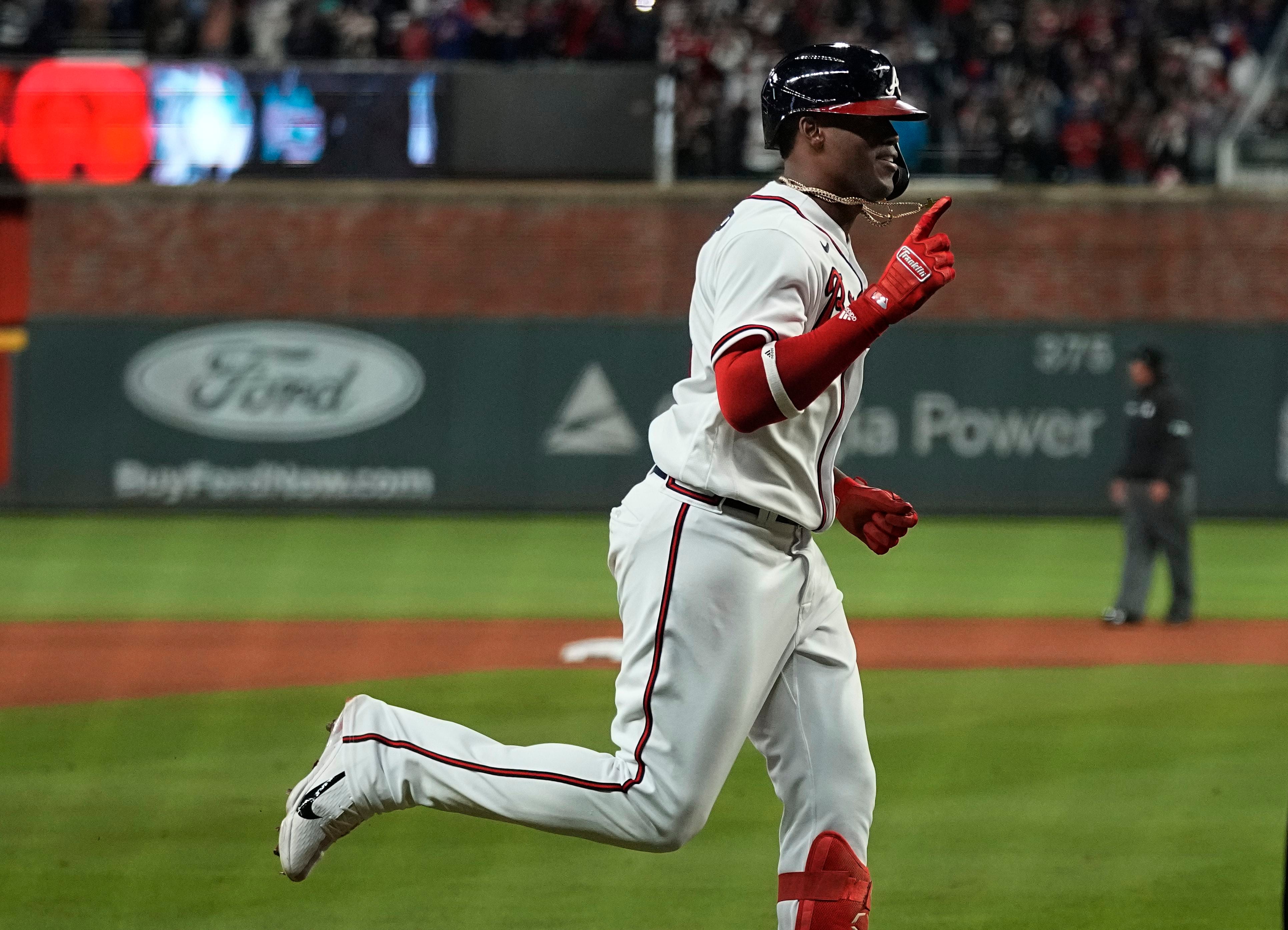 Trump Doing The Braves Chop GIF