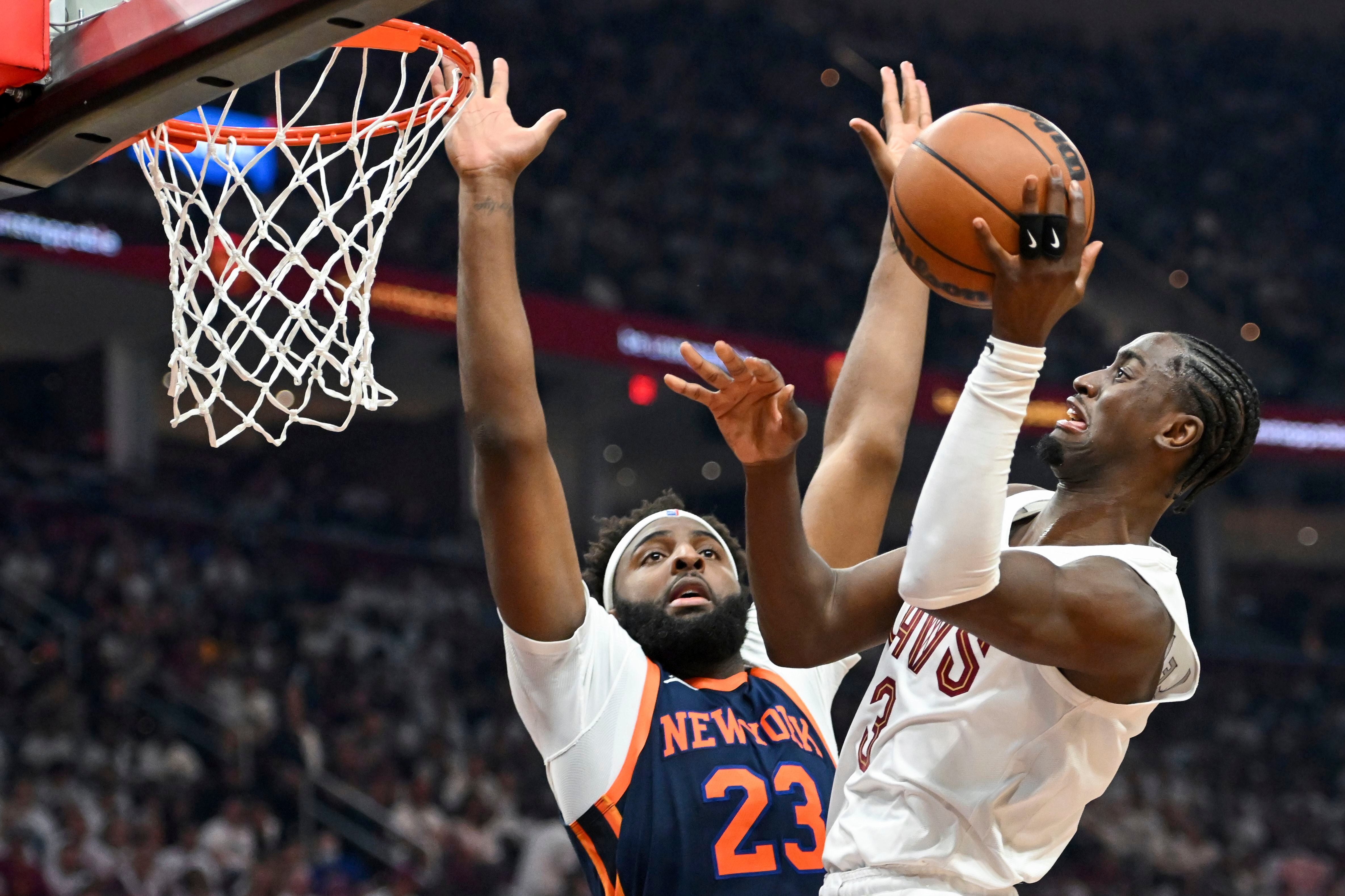 Josh Hart saves Knicks in Game 1 win over Donovan Mitchell, Cavs