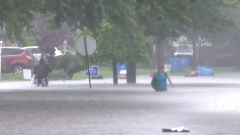 Weekend rain brings severe flooding to Dearborn Heights neighborhood