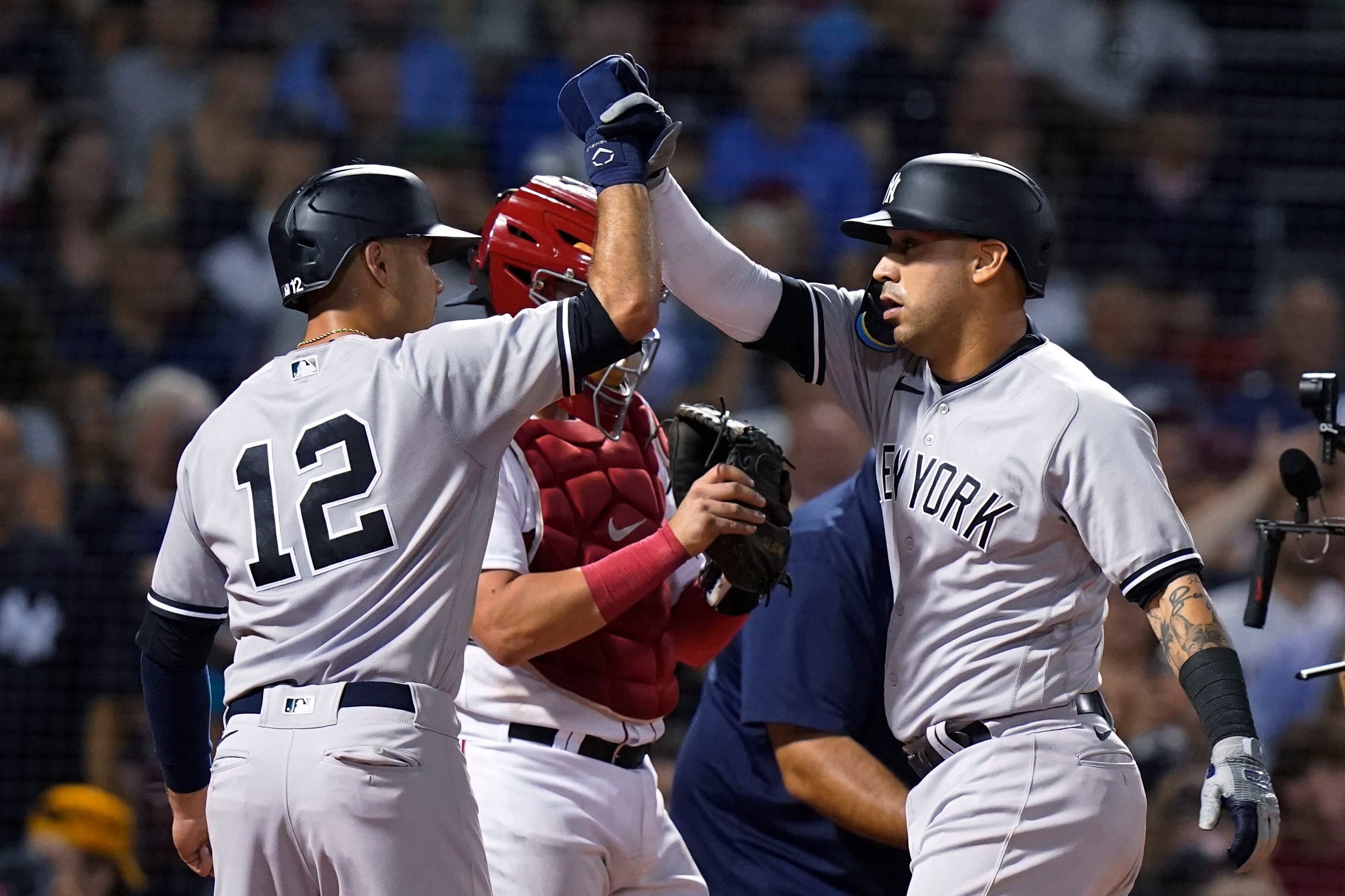 Judge homers twice to reach 57, Yanks beat Sox 7-6 in 10 - What's