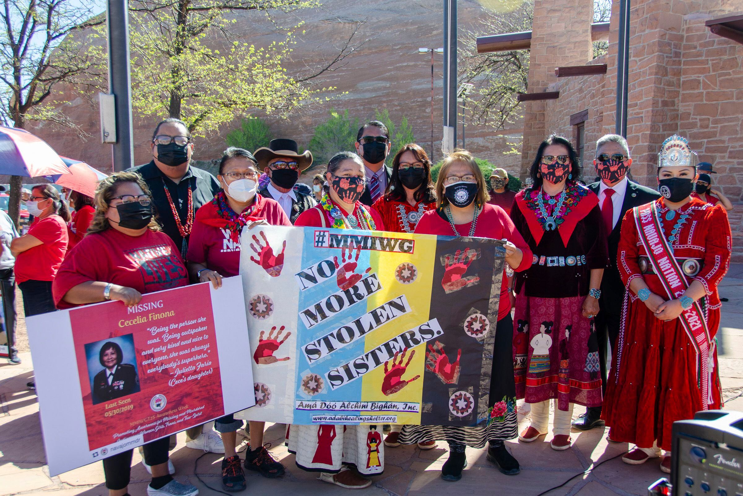 Gifts showing support for people testifying at MMIW inquiry