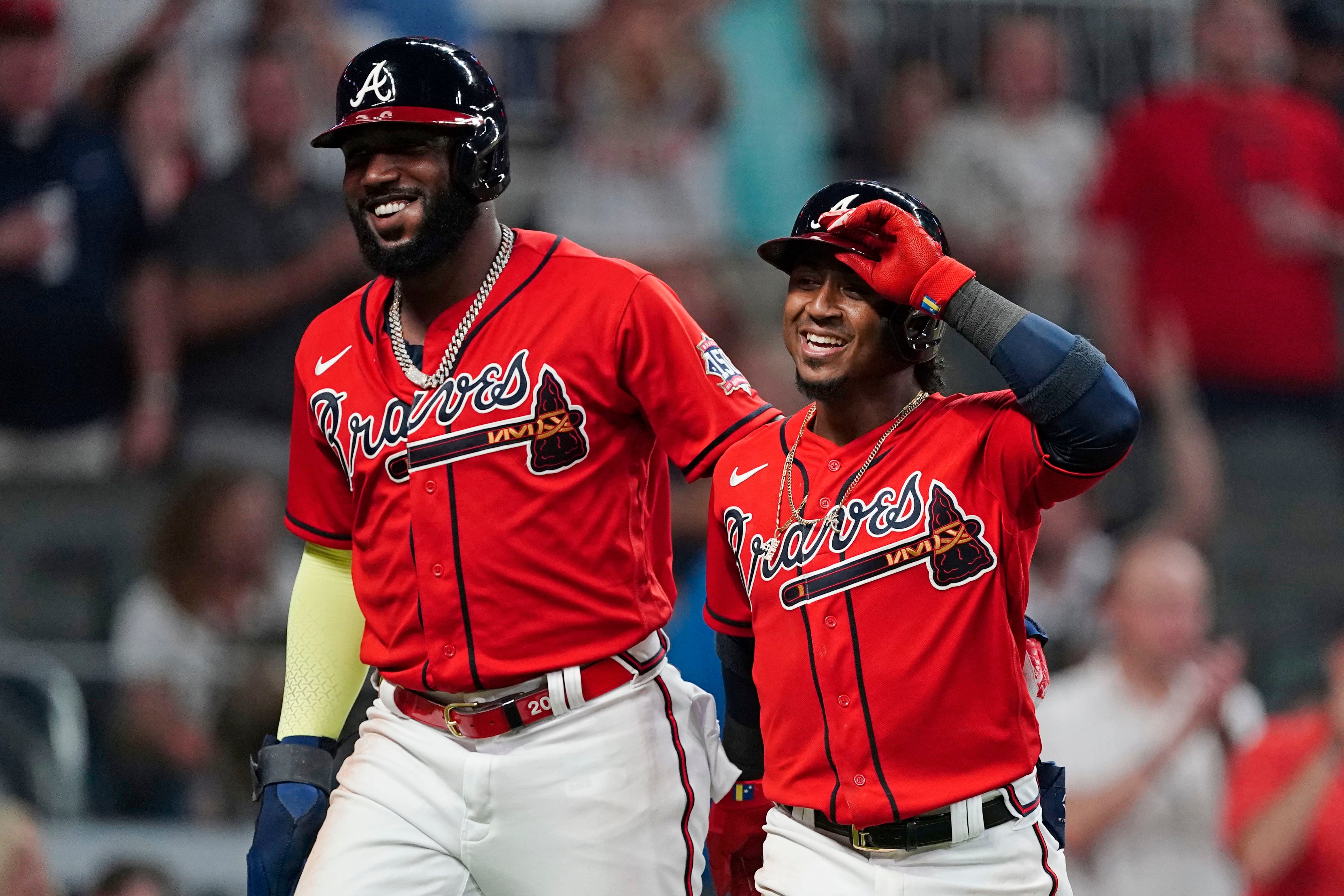 Atlanta Braves on X: 2-run BOMB from Ozuna 💣 #ForTheA   / X