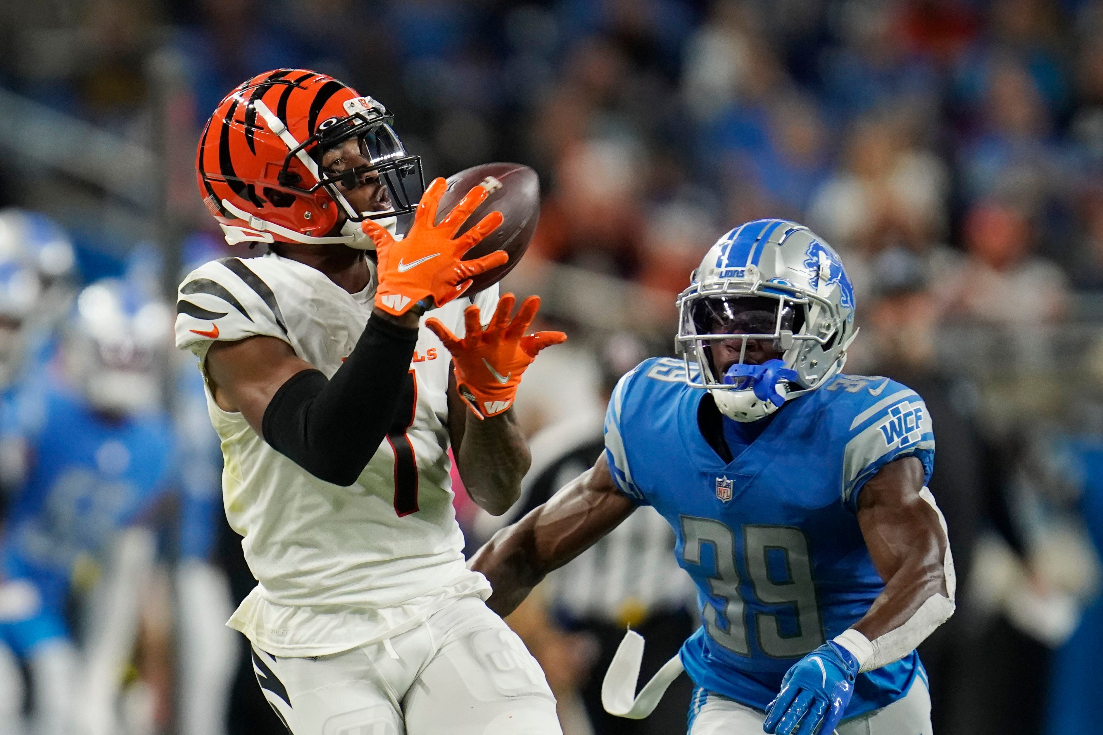 Joe Burrow, Joe Mixon and Ja'Marr Chase lead the Cincinnati Bengals to a  34-11 win over the Detroit Lions