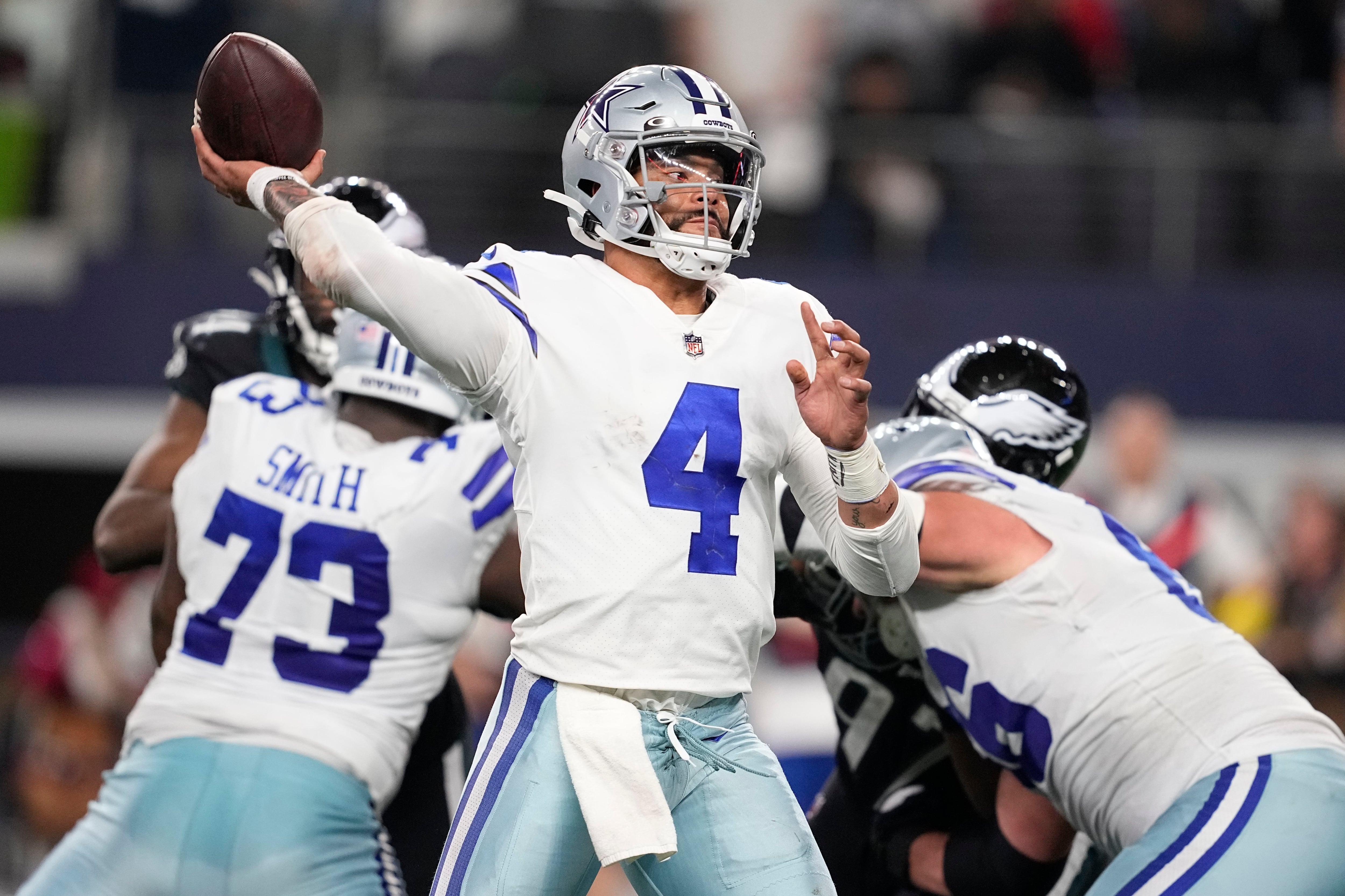 Dallas Cowboys win 40-34, make Philadelphia Eagles wait on top seed