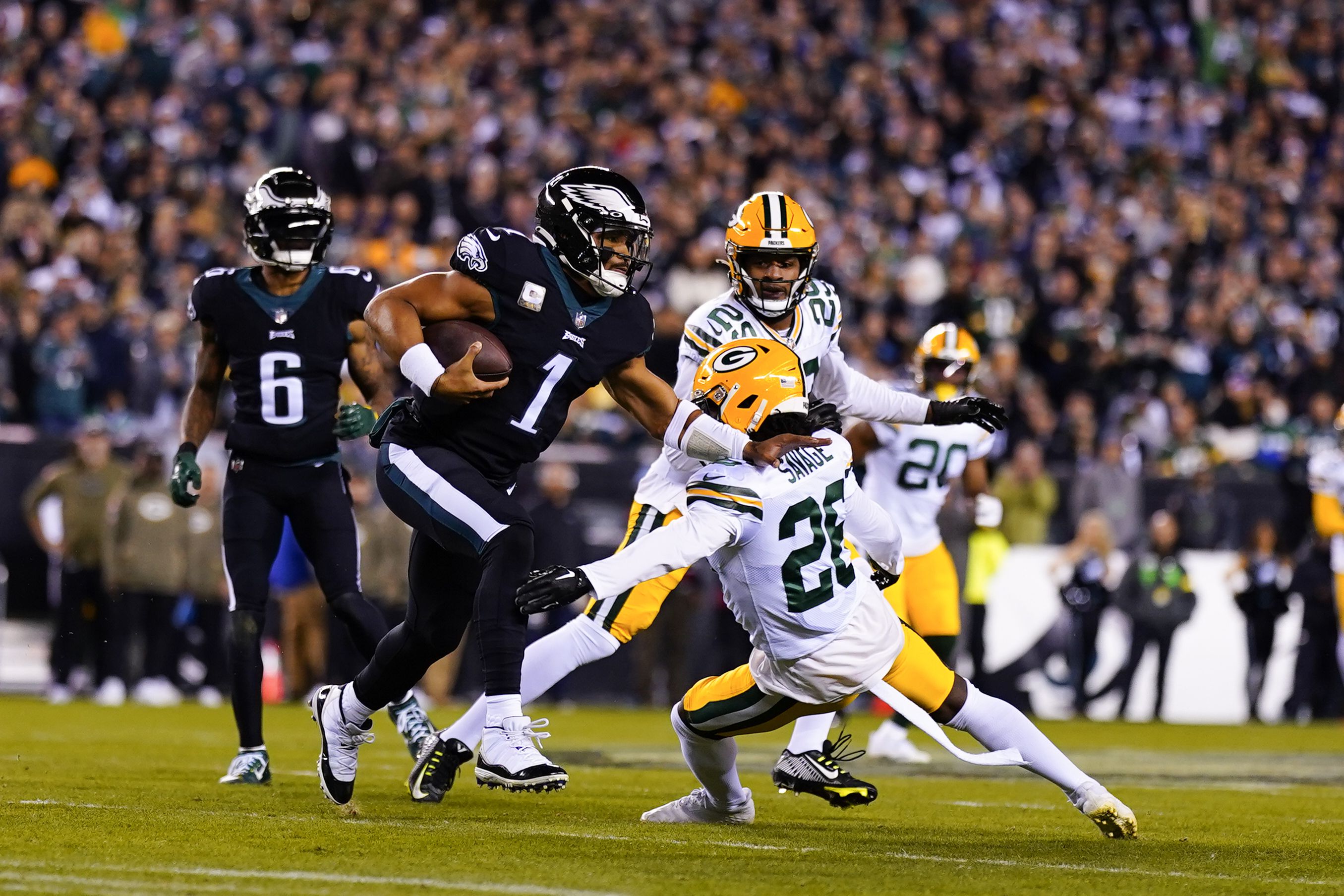 green bay packers and philadelphia eagles