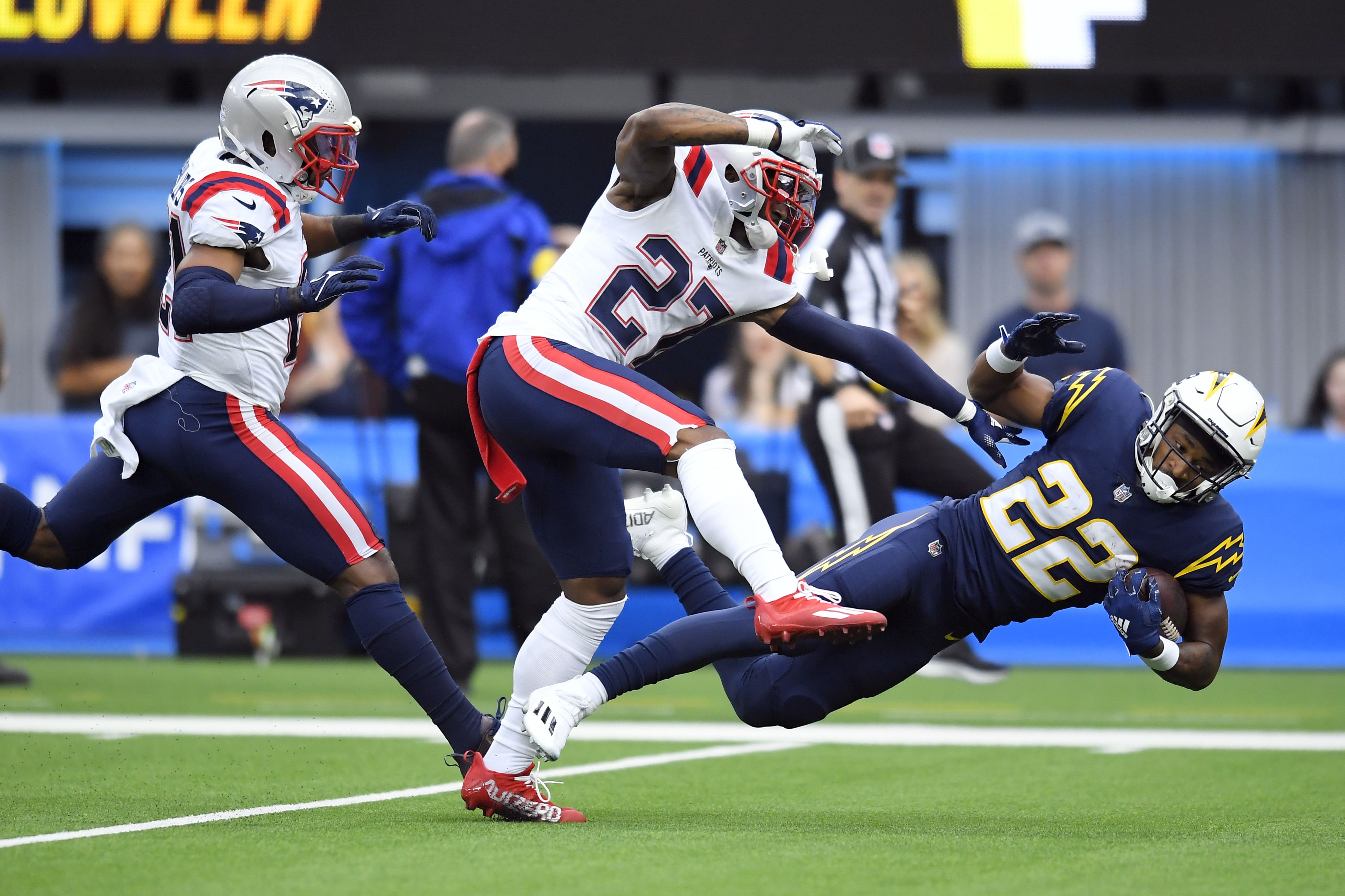 Buffalo Bills place kicker Tyler Bass (2) kicks a PAT during the first half  of an NFL football game against the New England Patriots on Sunday, Jan. 8,  2023, in Orchard Park